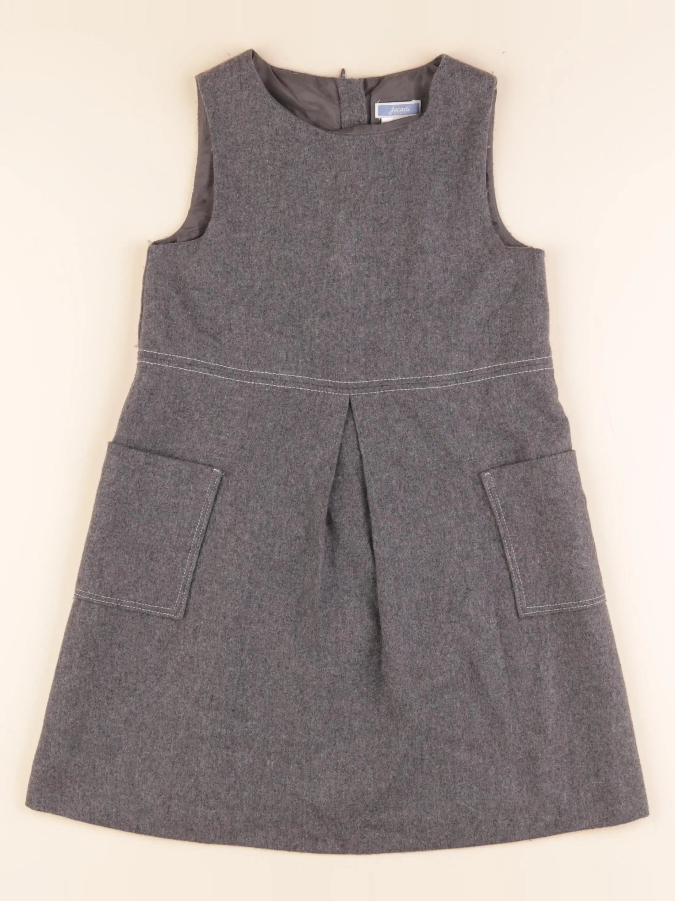 Jacadi - robe gris - 8 ans