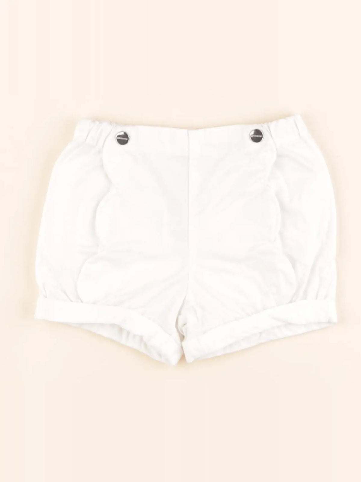 Jacadi - short blanc - 12 mois