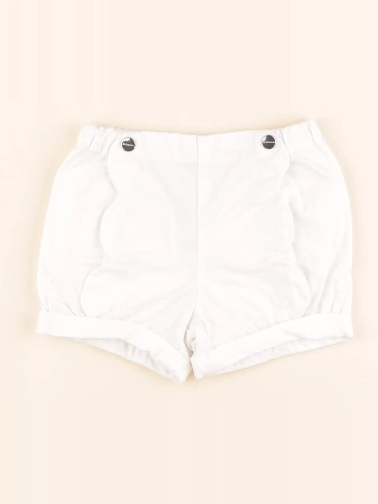 Jacadi - short blanc - 12 mois