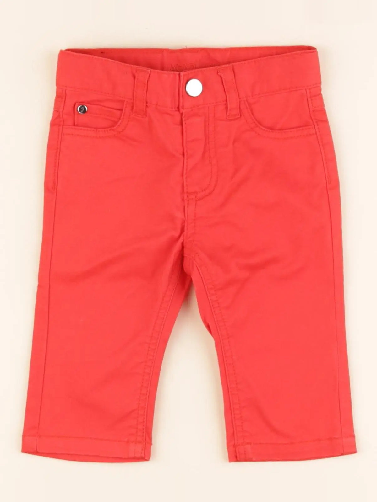 Jacadi - pantalon rouge - 6 mois