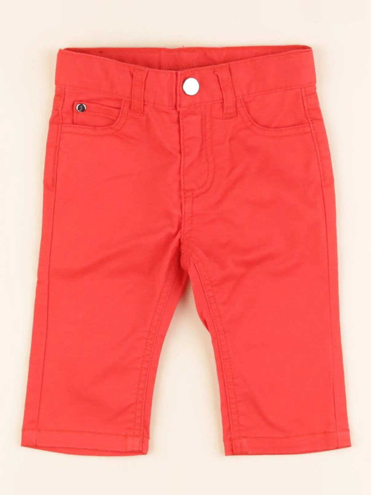 Jacadi - pantalon rouge - 6 mois