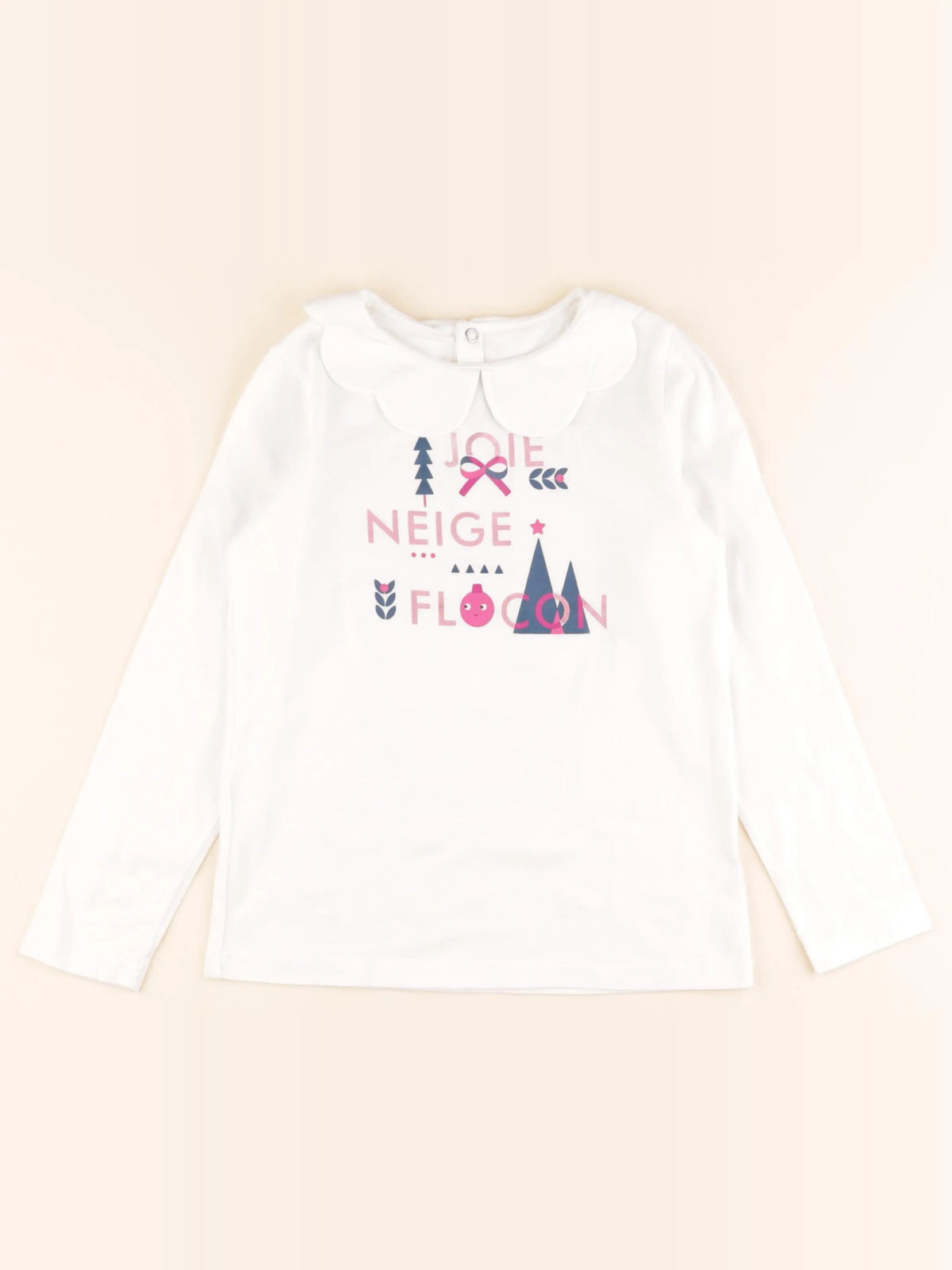 Jacadi - tee-shirt blanc - 8 ans