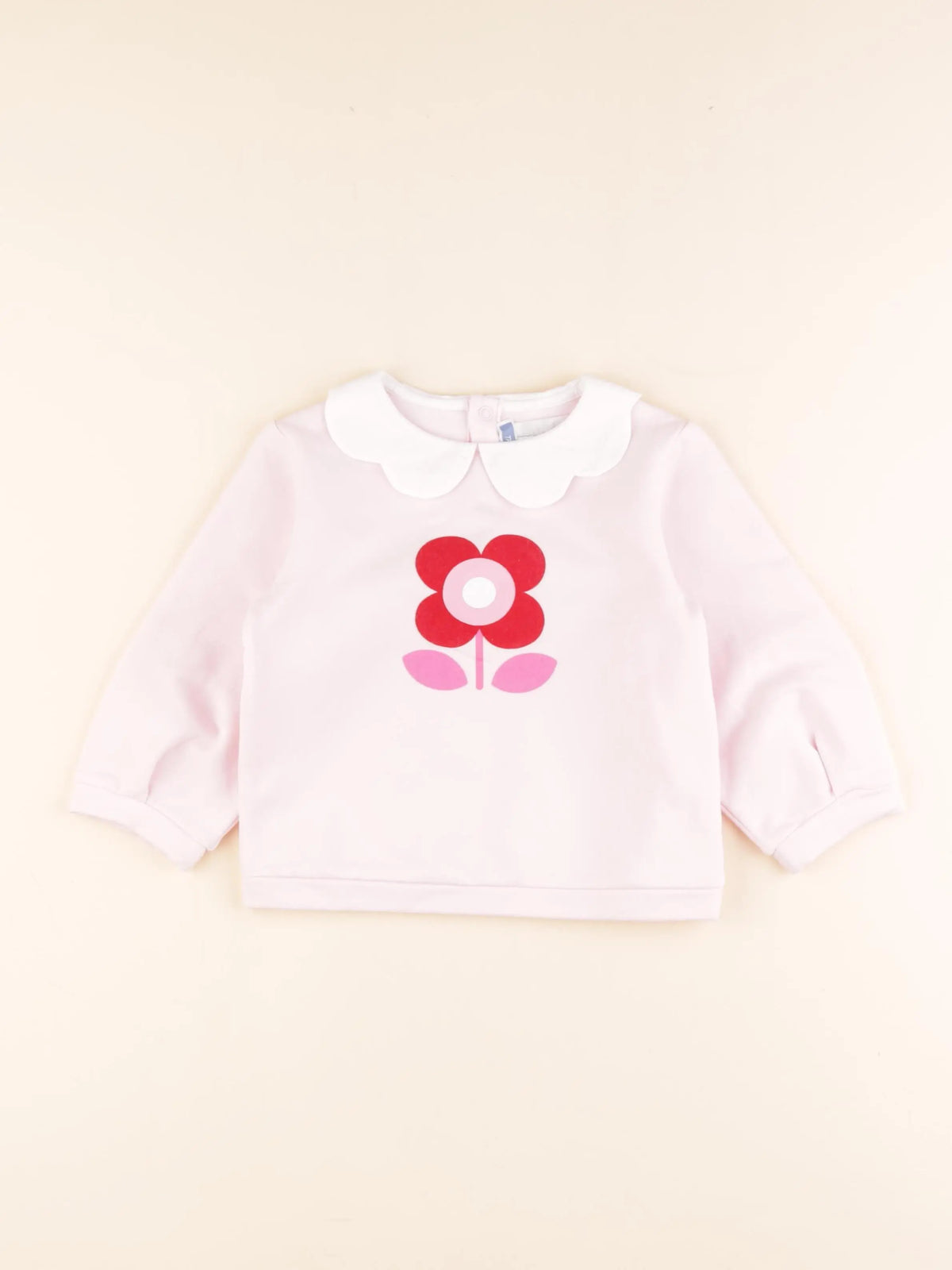 Jacadi - sweat rose - 36 mois