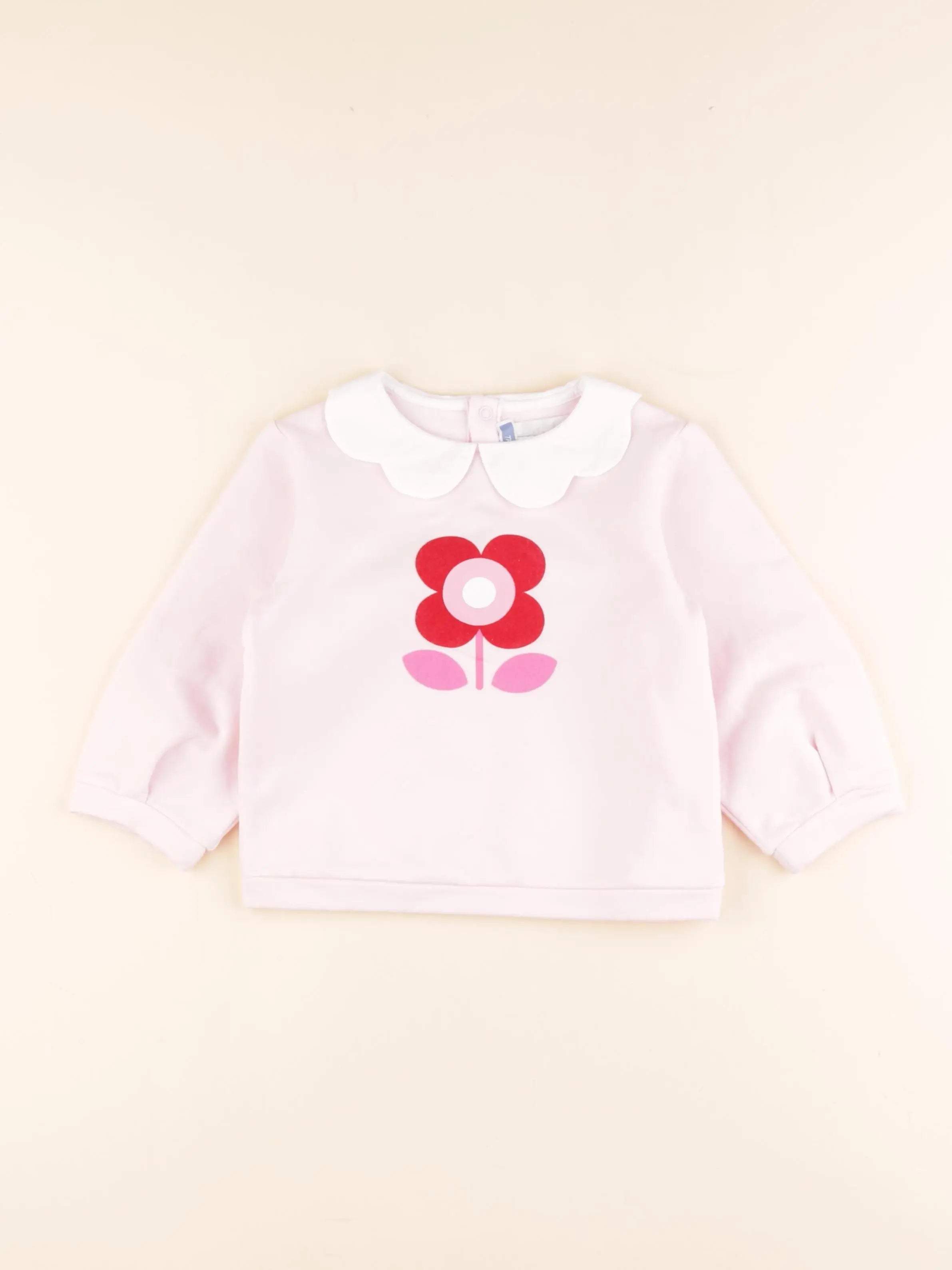 Jacadi - sweat rose - 36 mois