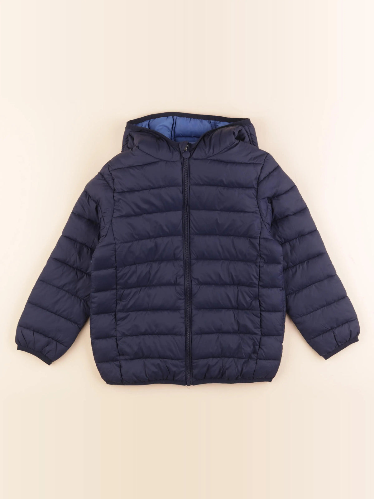 Vertbaudet - doudoune bleu - 8 ans