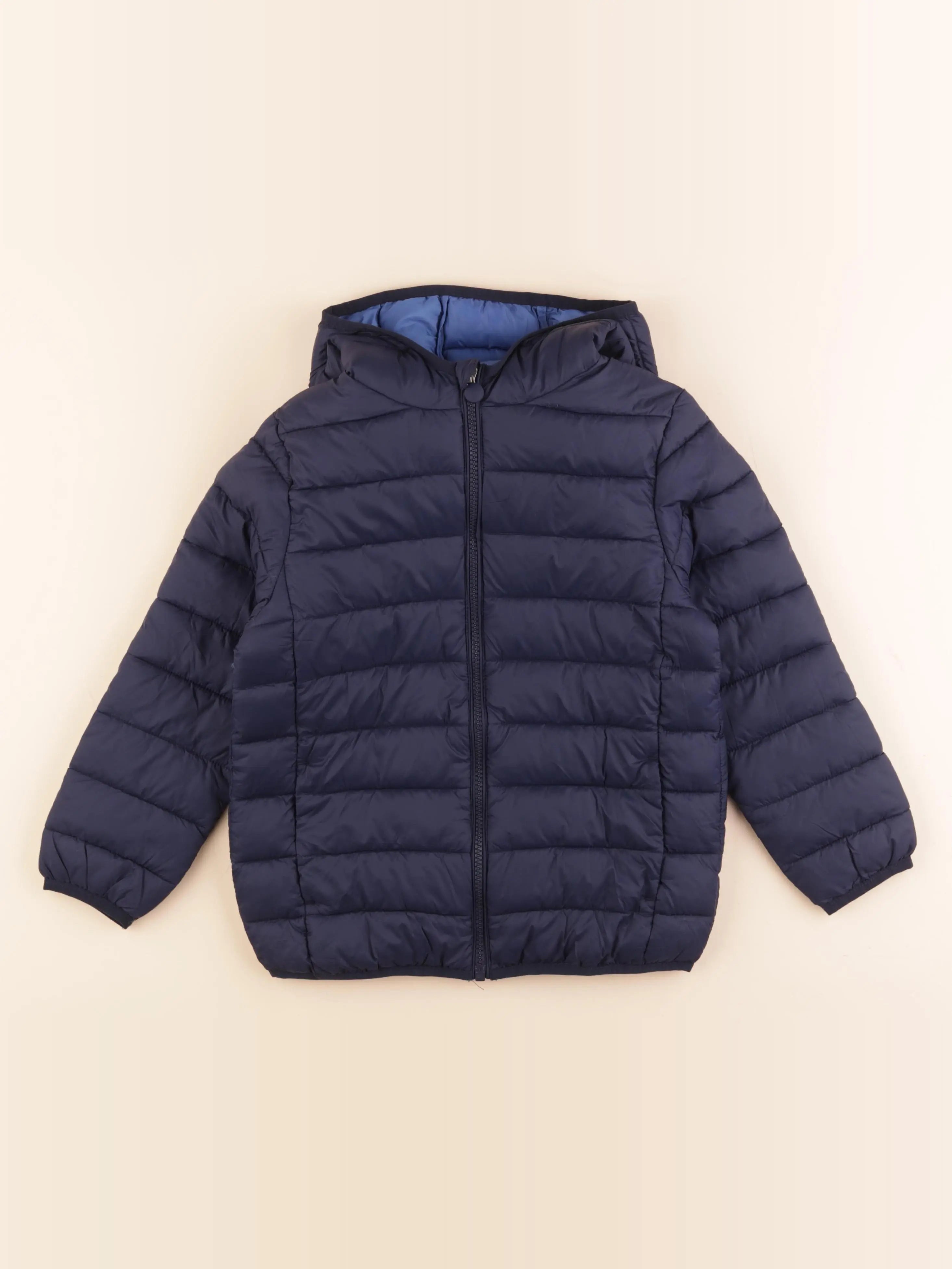 Vertbaudet - doudoune bleu - 8 ans