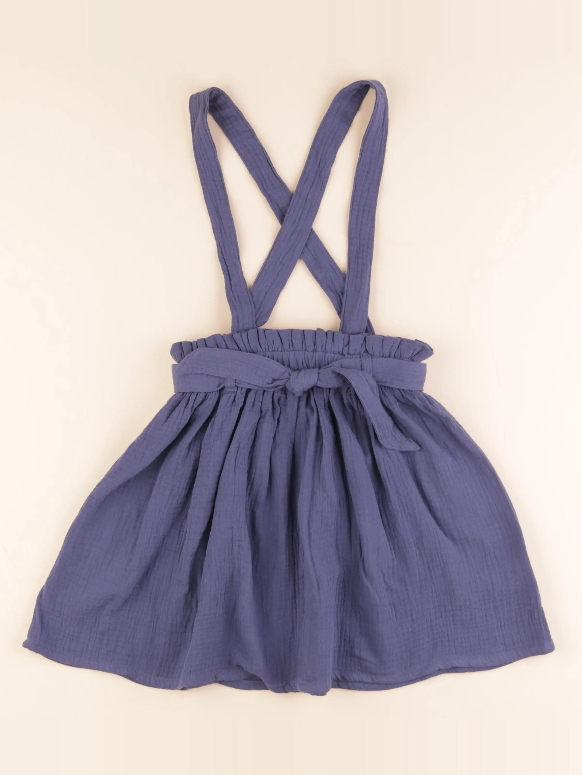 Vertbaudet - jupe bleu - 7 ans