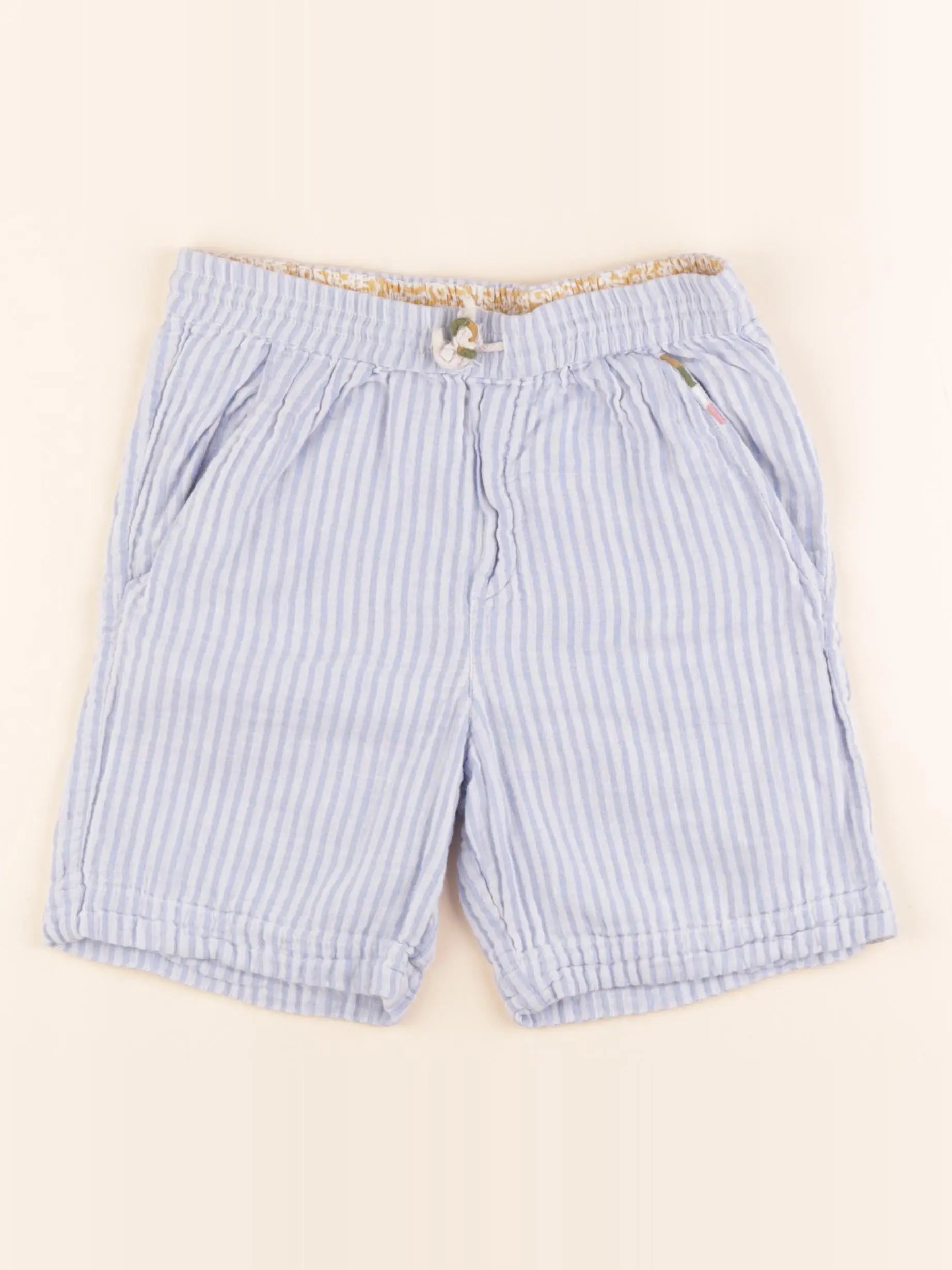 Louise Misha - short blanc, bleu - 10 ans