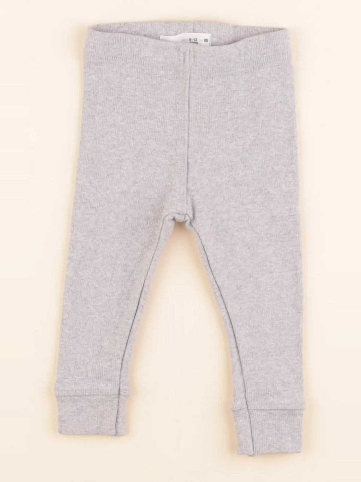 Zara - legging gris - 9/12 mois