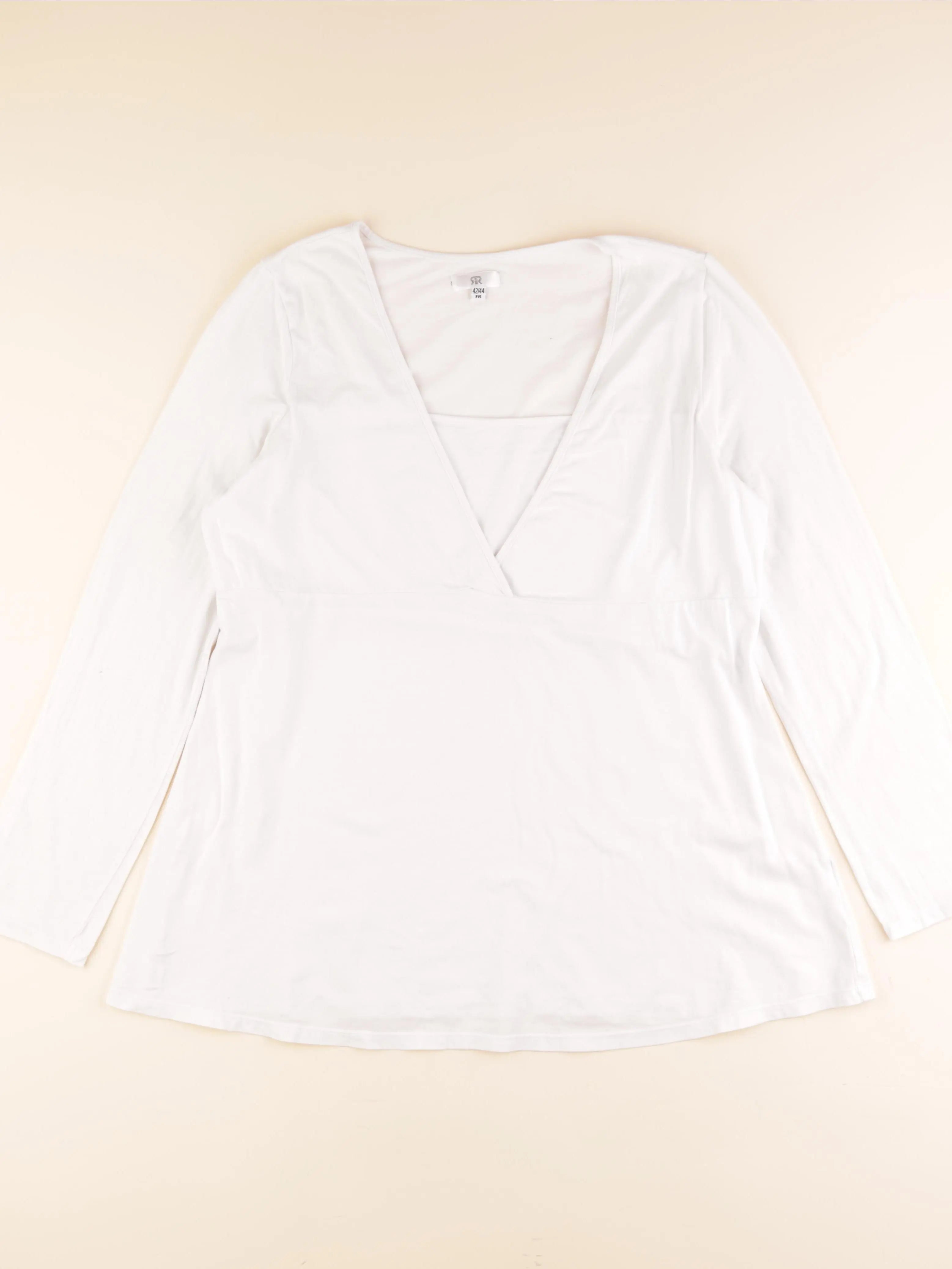 La redoute - tee-shirt grossesse, allaitement blanc - 42 à 44
