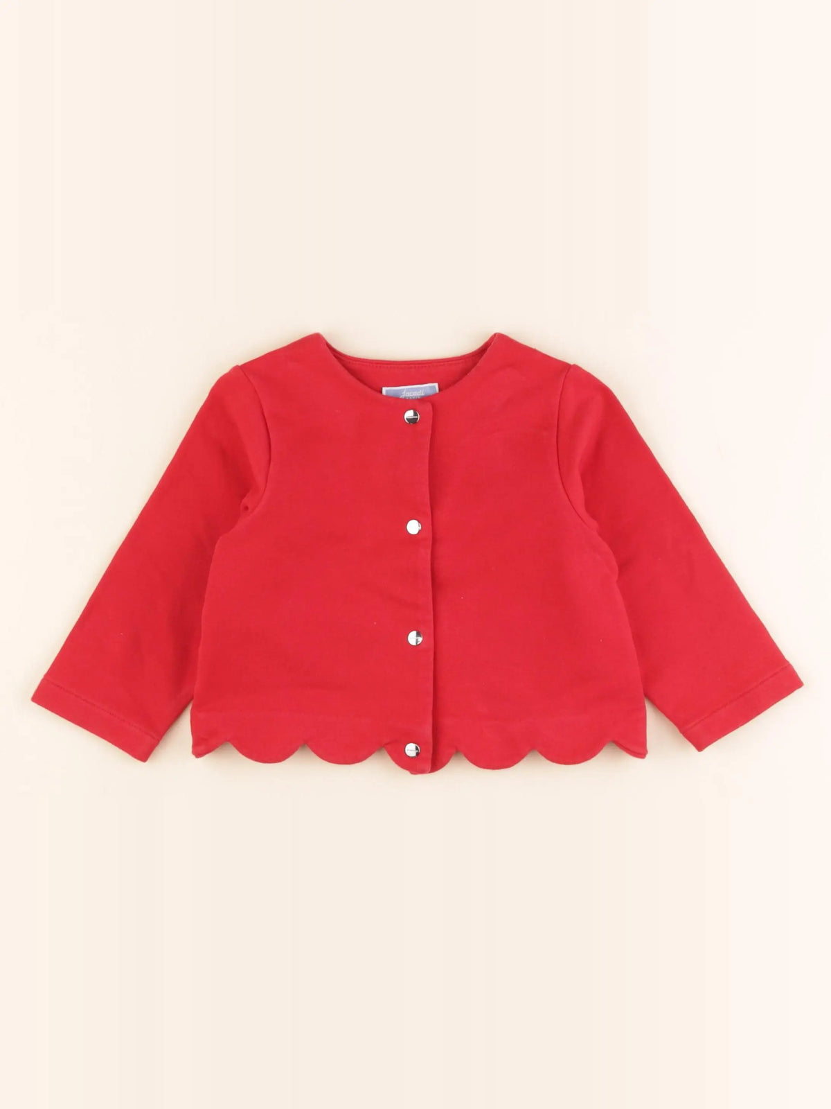 Jacadi - gilet rouge - 18 mois