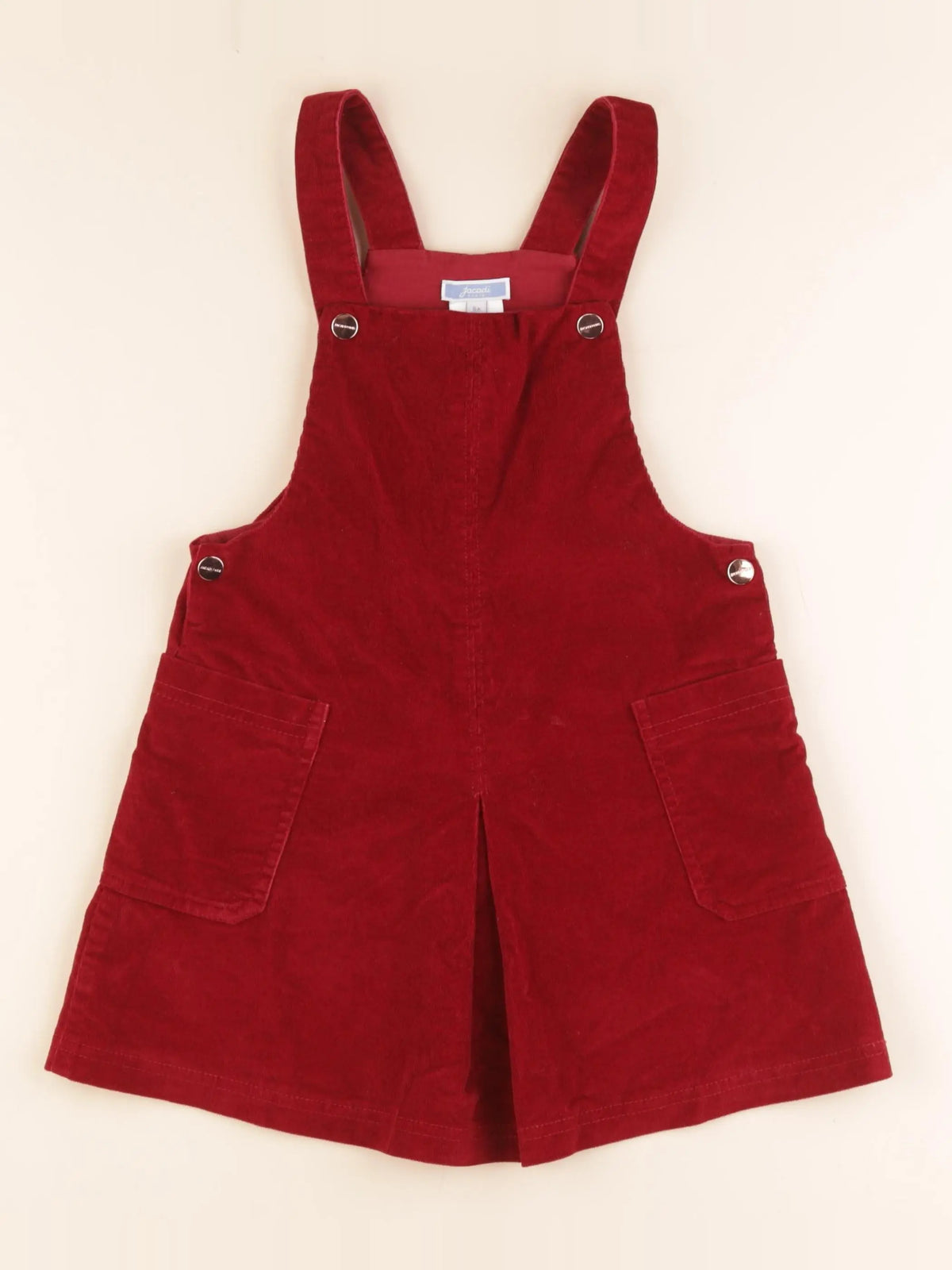 Jacadi - salopette rouge - 6 ans