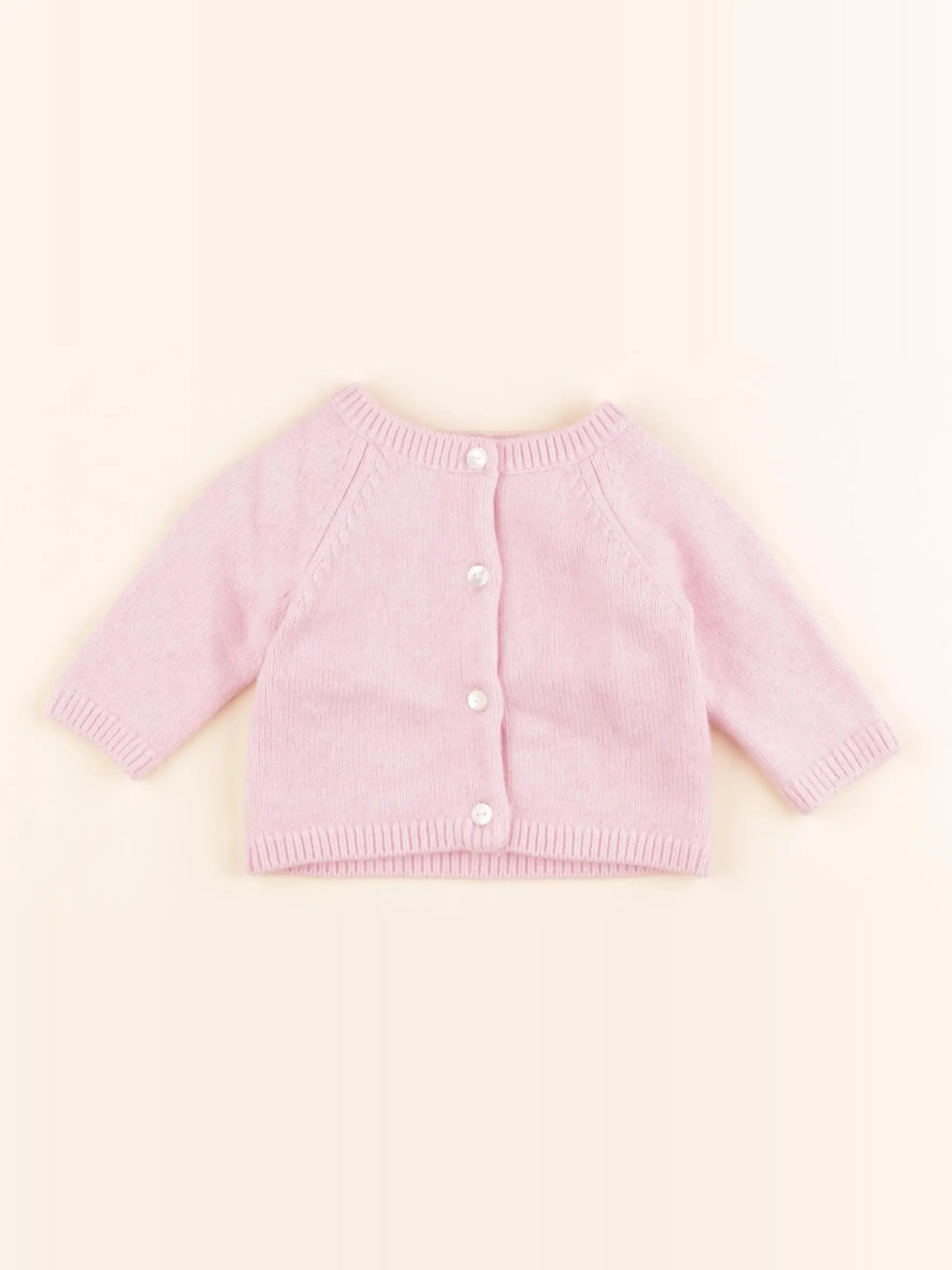 Jacadi - gilet rose - 3 mois