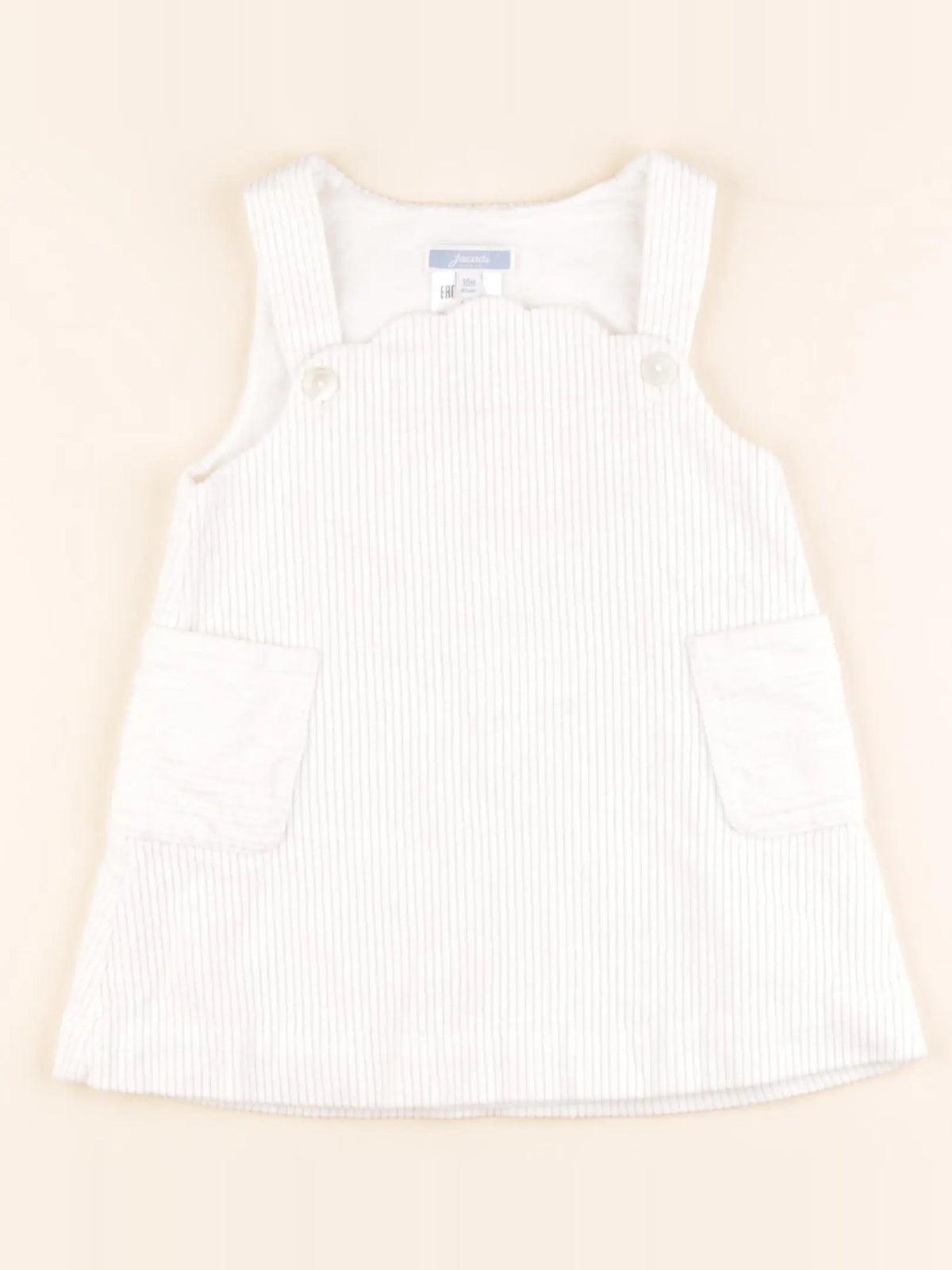 Jacadi - robe blanc - 18 mois
