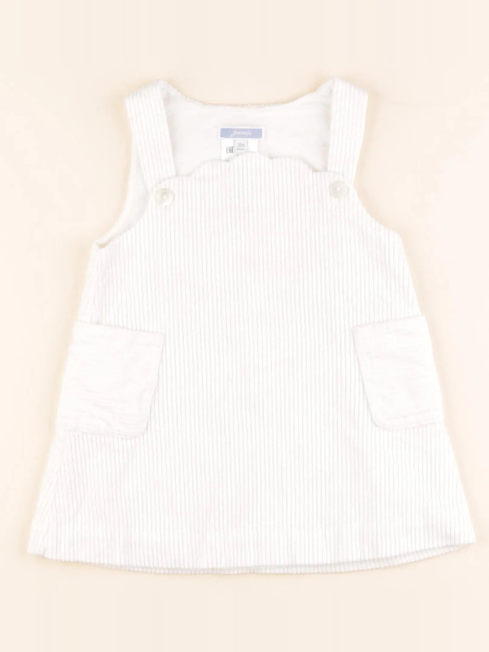 Jacadi - robe blanc - 18 mois