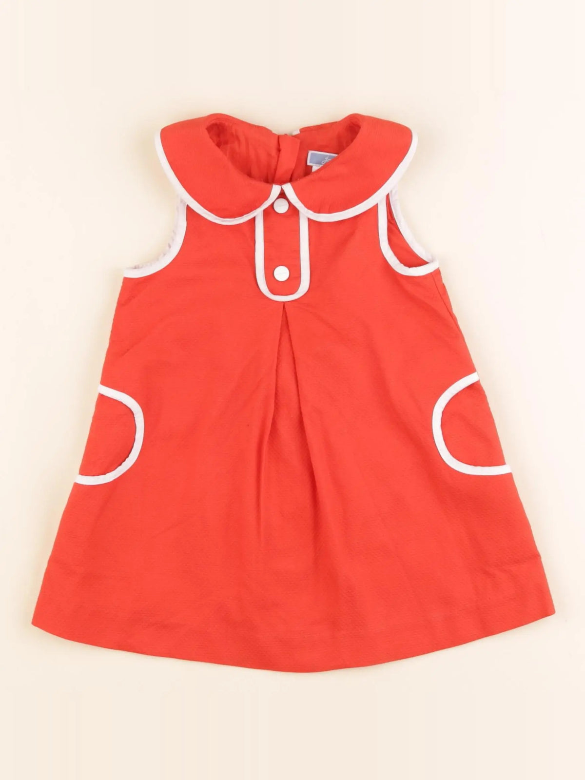 Jacadi - robe rouge - 18 mois