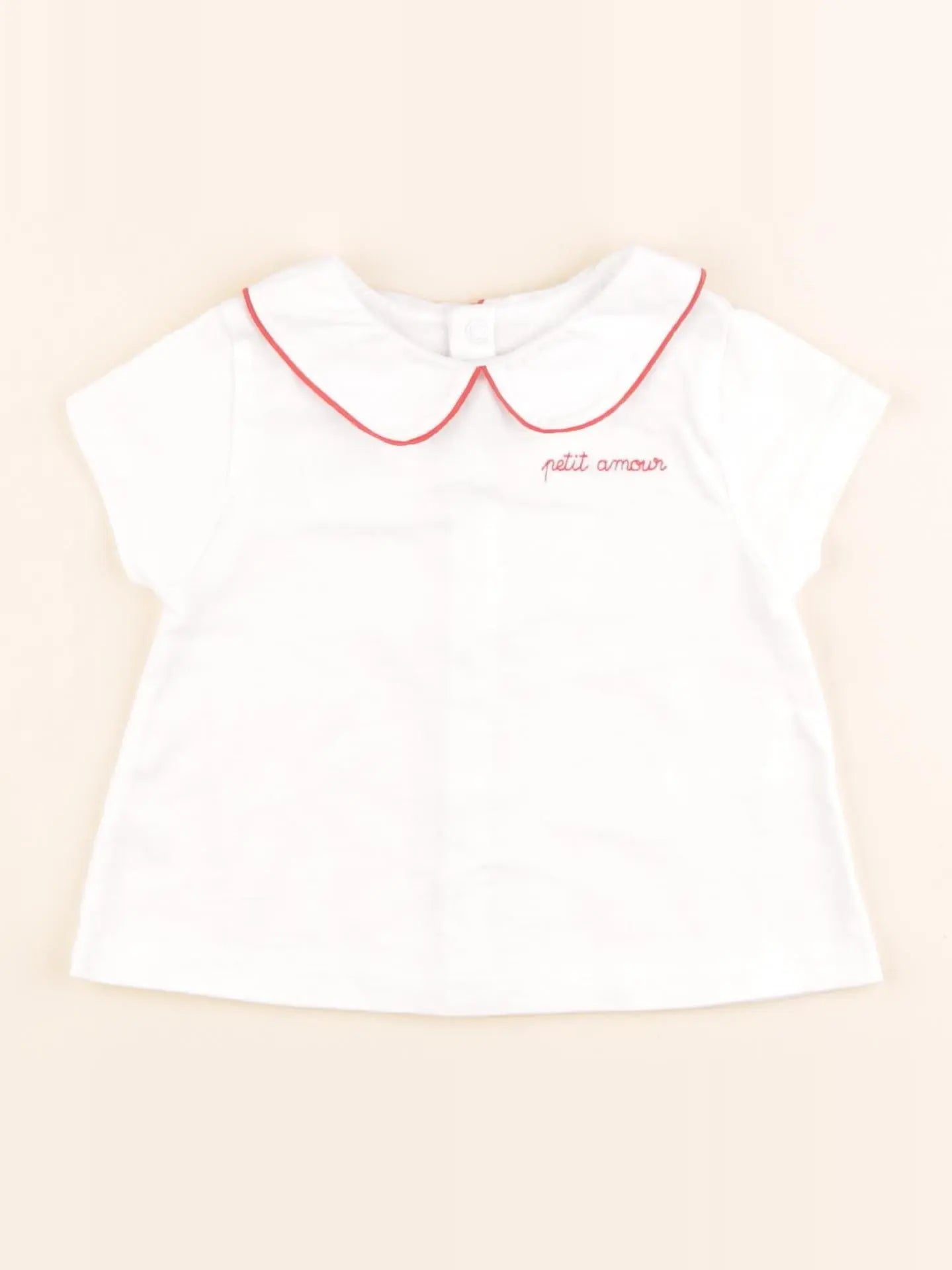 Jacadi - tee-shirt blanc - 12 mois