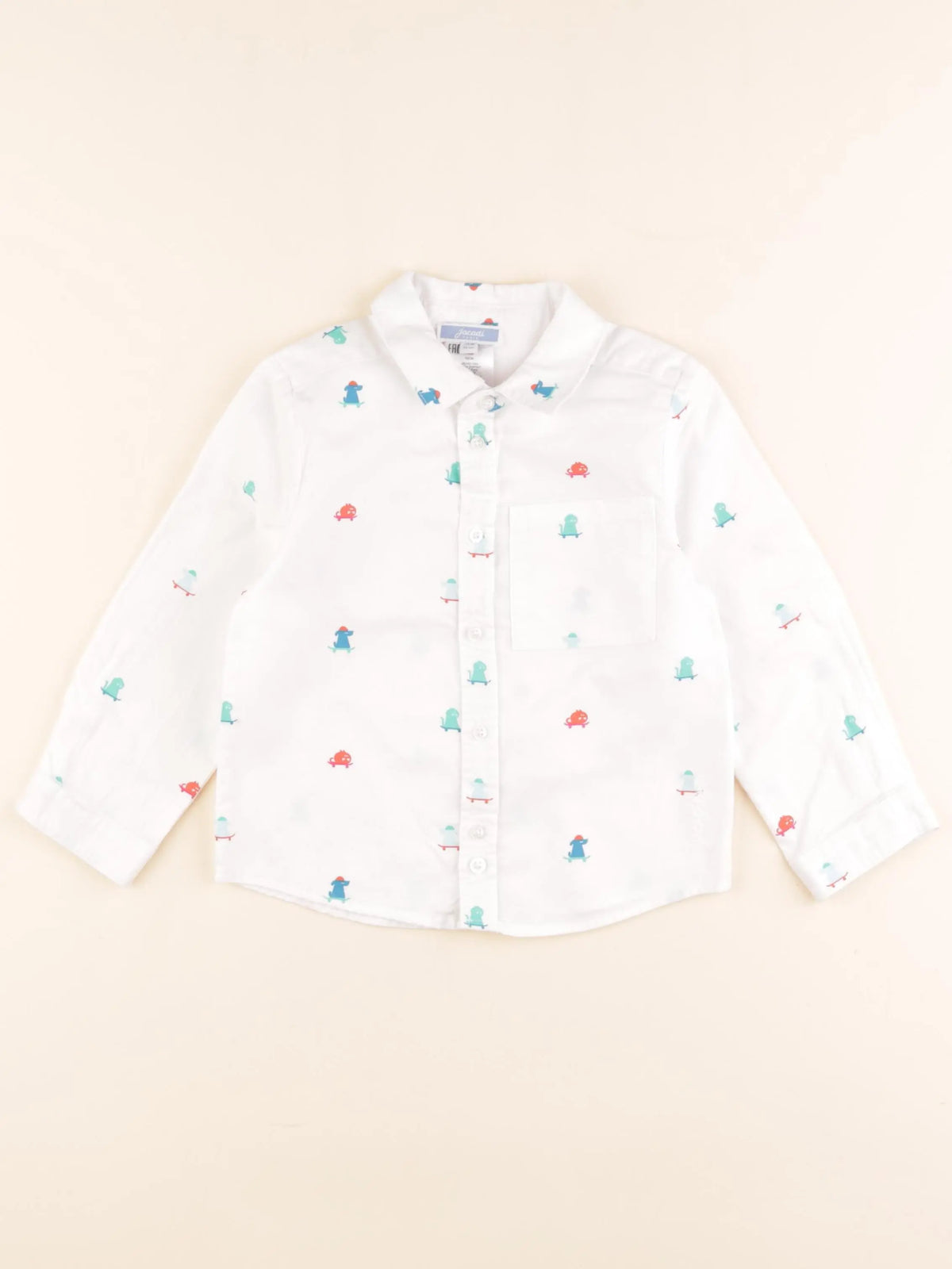 Jacadi - chemise blanc - 36 mois
