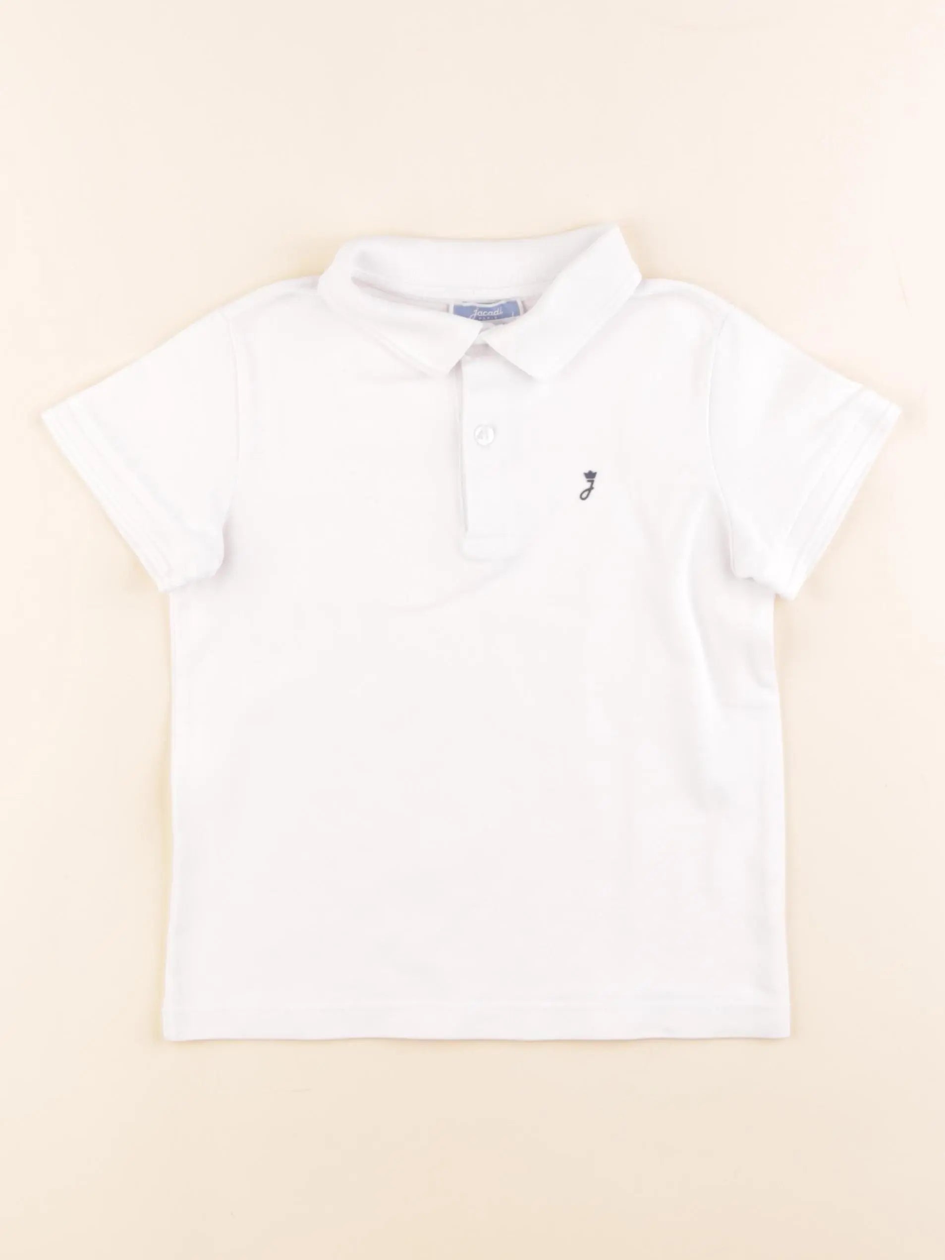 Jacadi - polo blanc - 6 ans