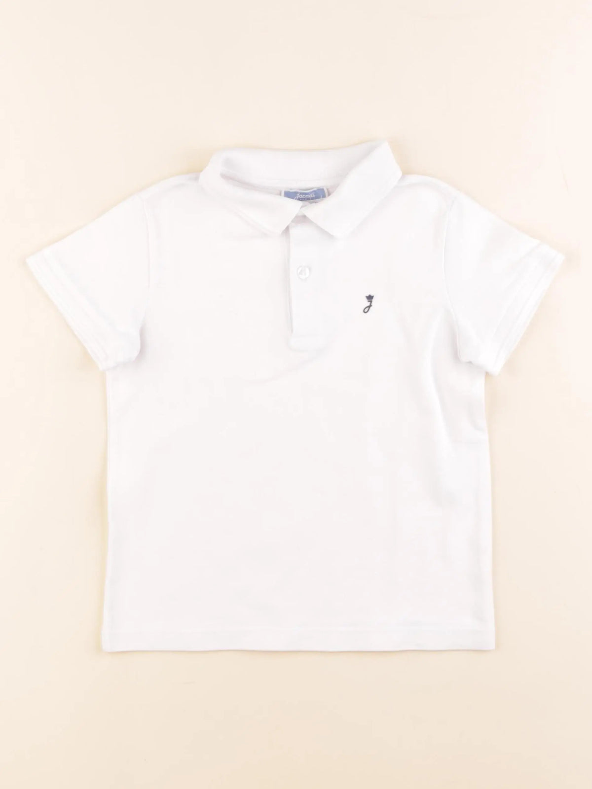 Jacadi - polo blanc - 6 ans