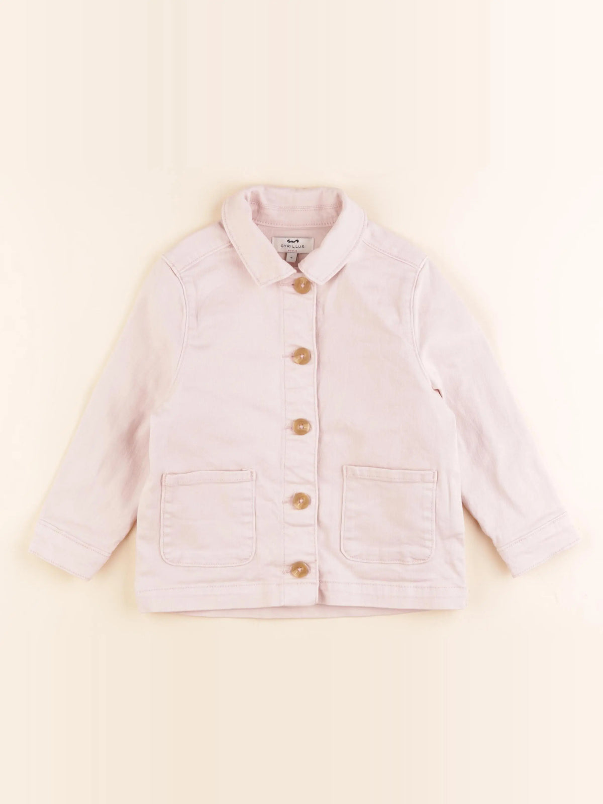 Cyrillus - veste rose - 4 ans