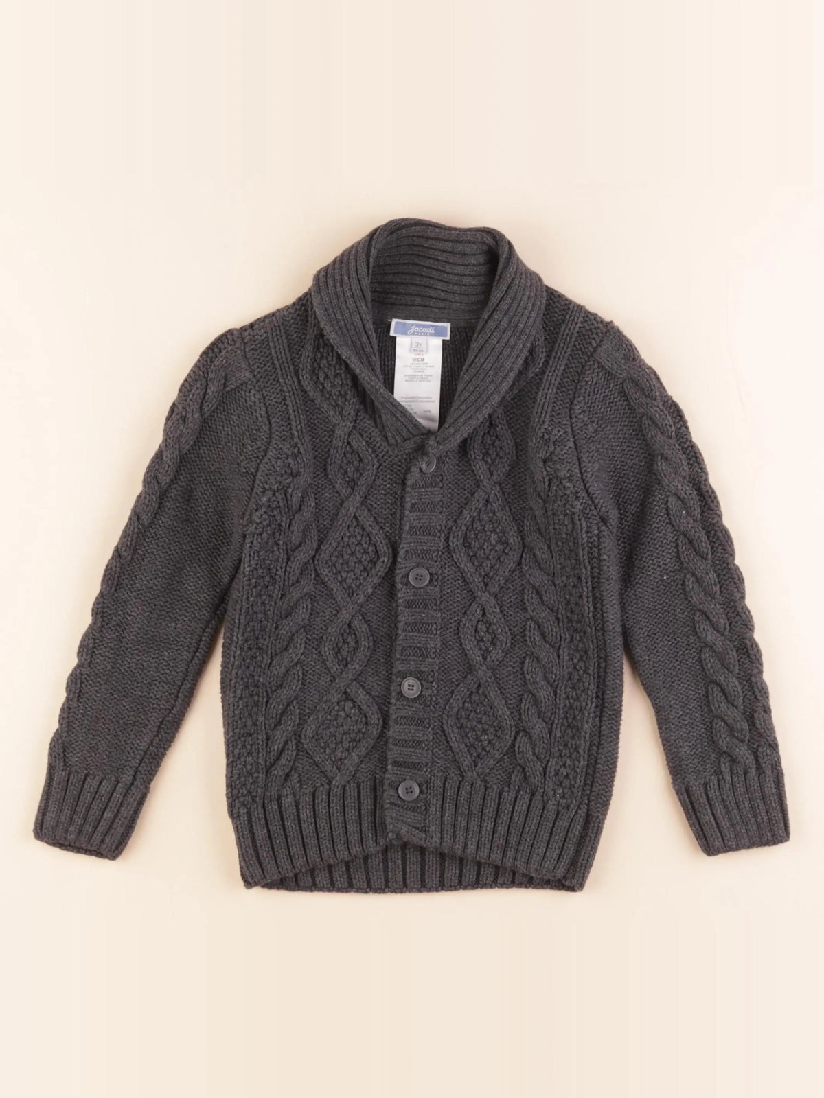 Jacadi - gilet gris - 3 ans