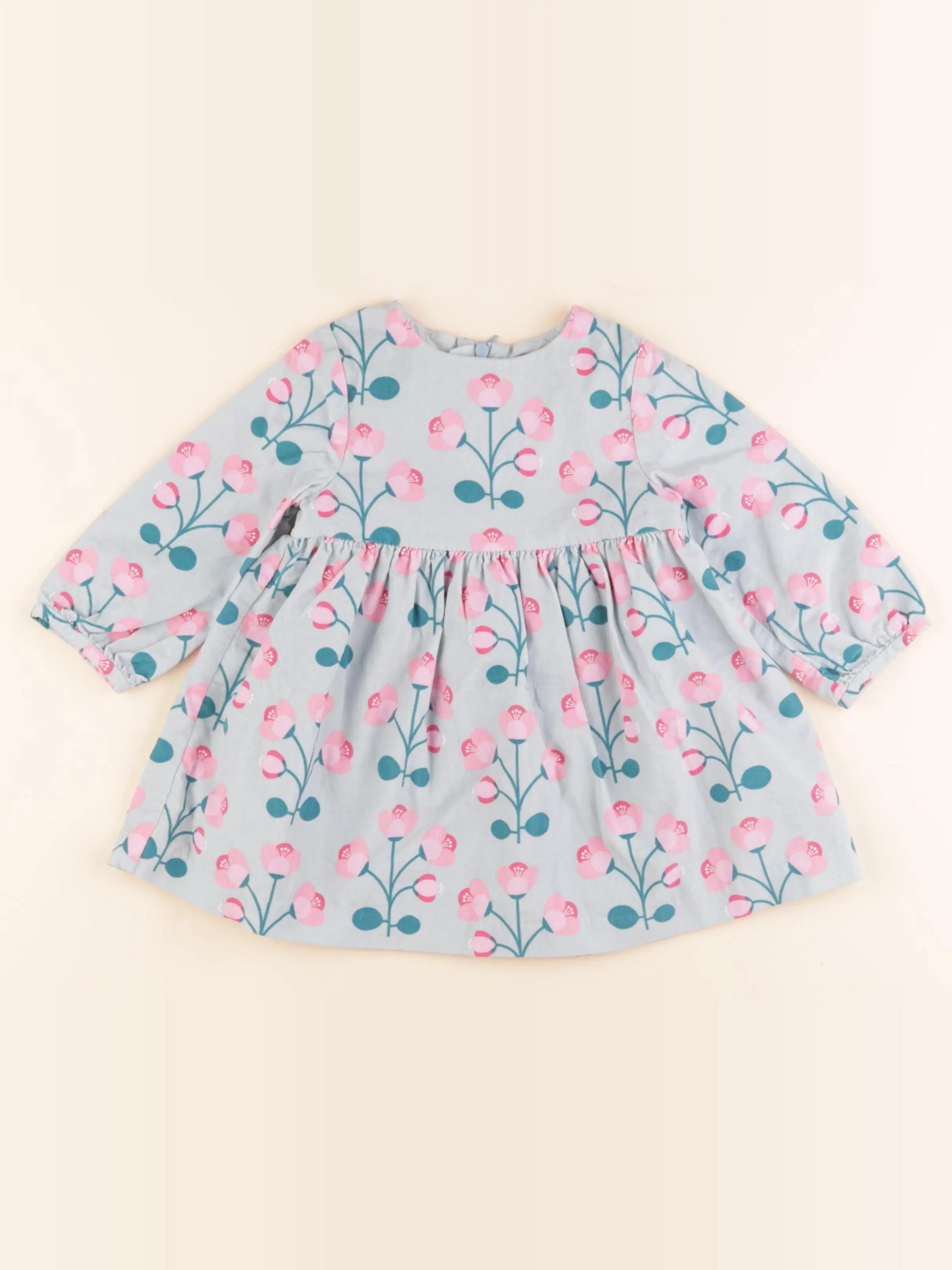 Jacadi - robe bleu - 18 mois