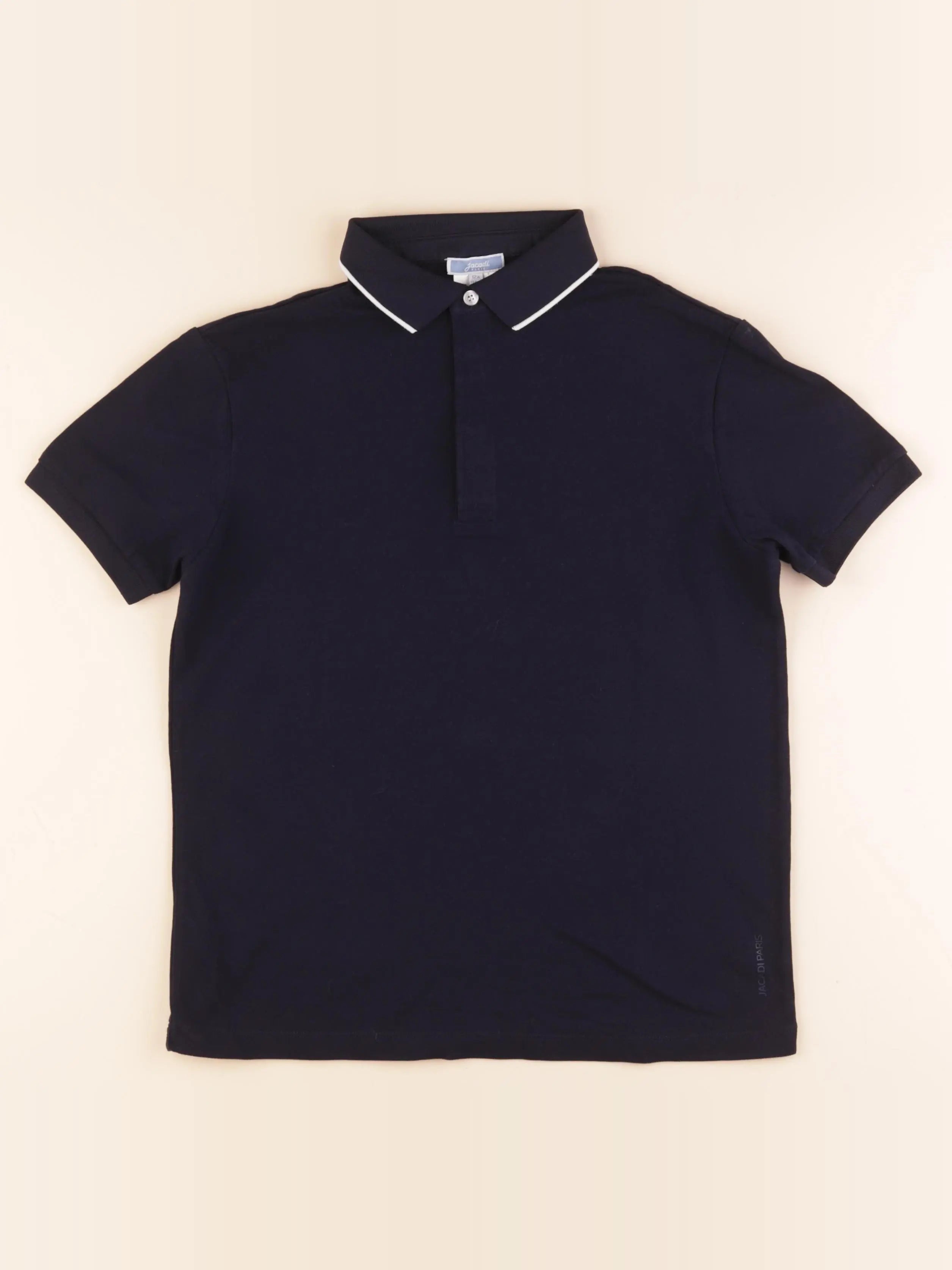 Jacadi - polo bleu - 12 ans