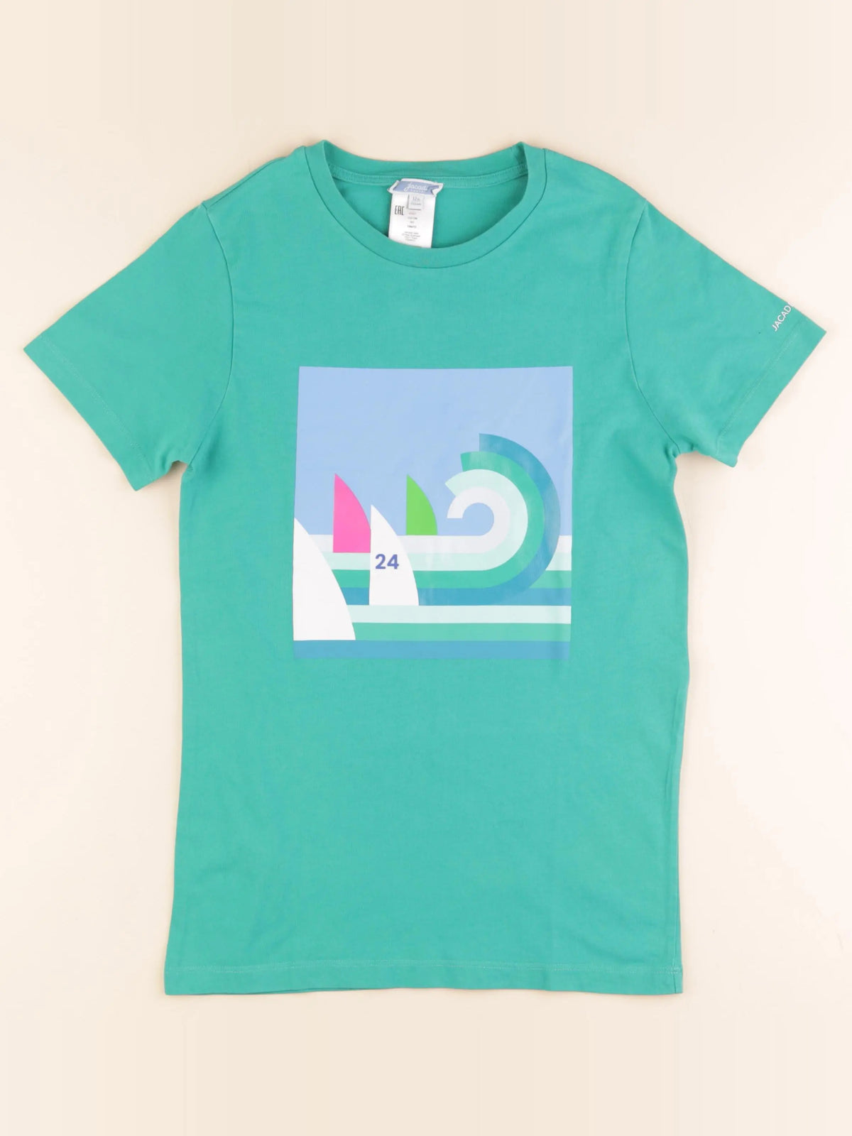 Jacadi - tee-shirt vert - 12 ans