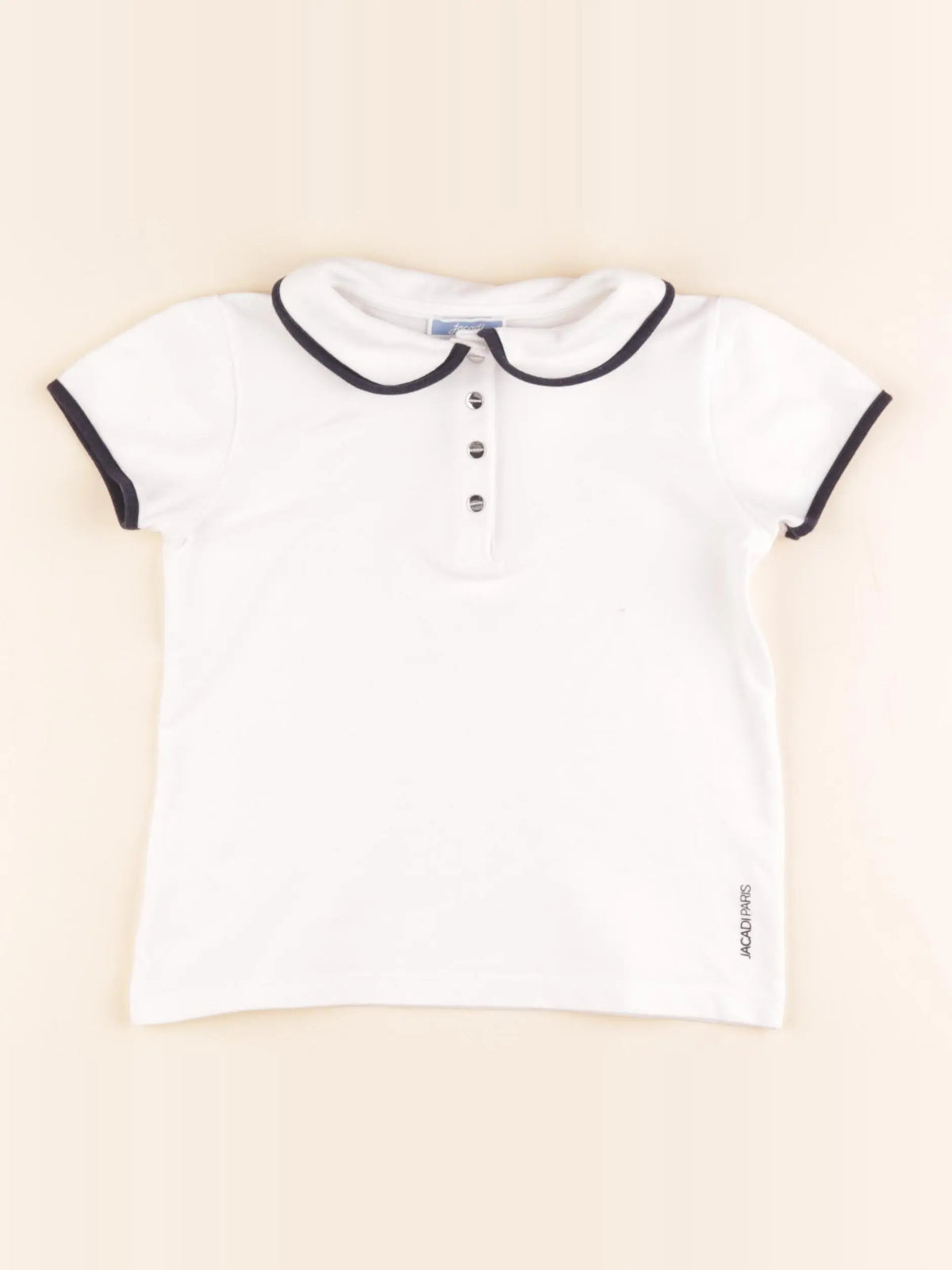 Jacadi - polo blanc - 6 ans