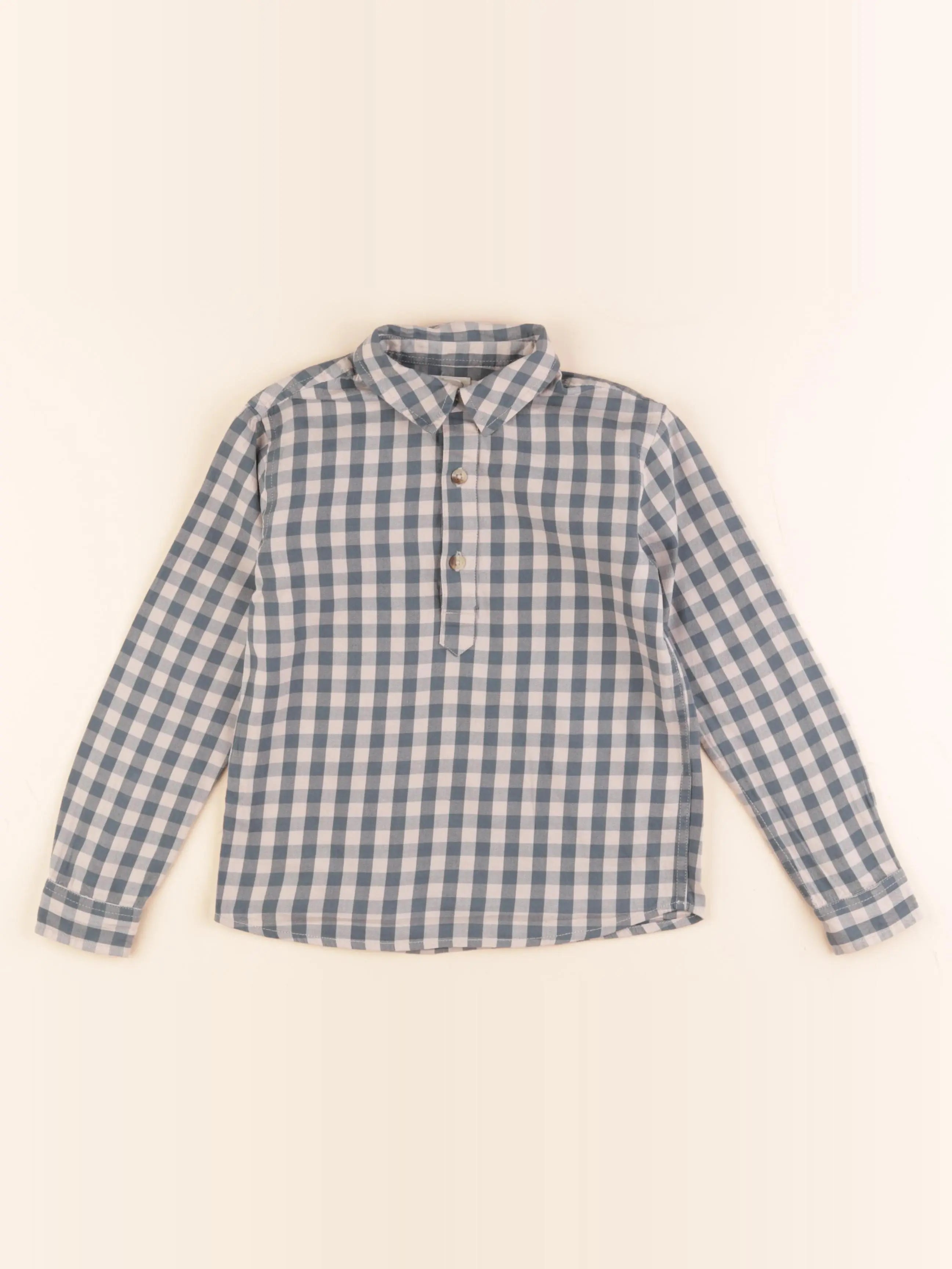 Gocco - chemise bleu - 5/6 ans