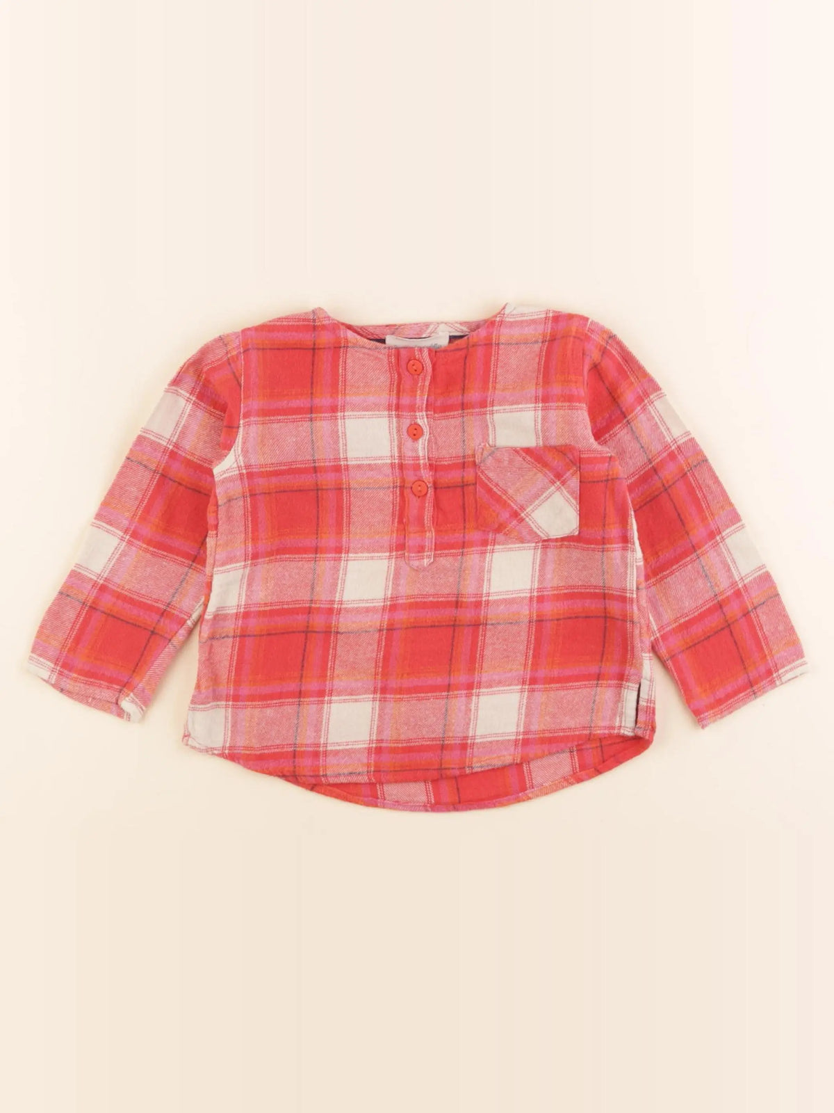 Arsène et les pipelettes - blouse multicolore - 18 mois