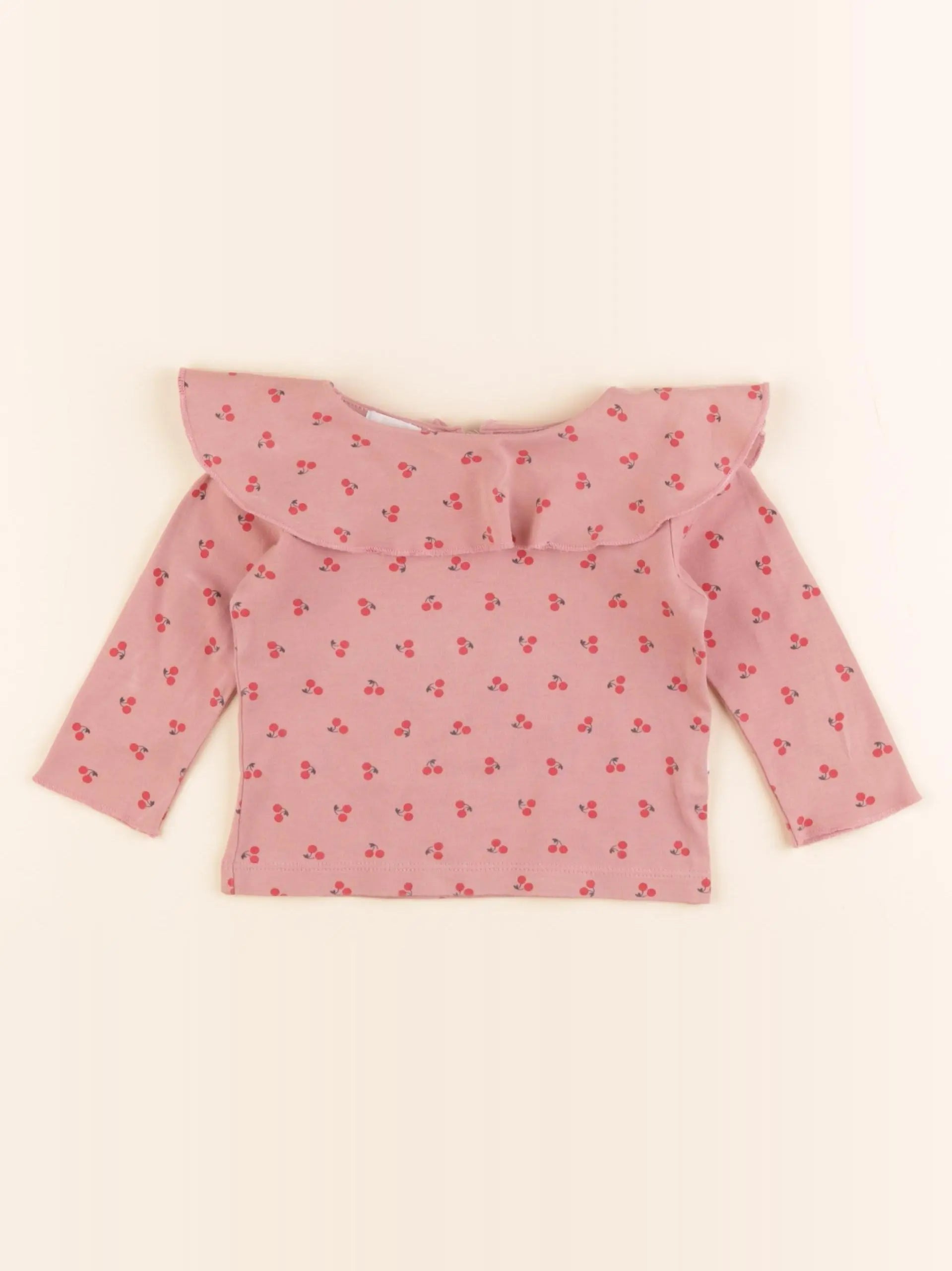 Oeuf NYC - tee-shirt rose - 12 mois