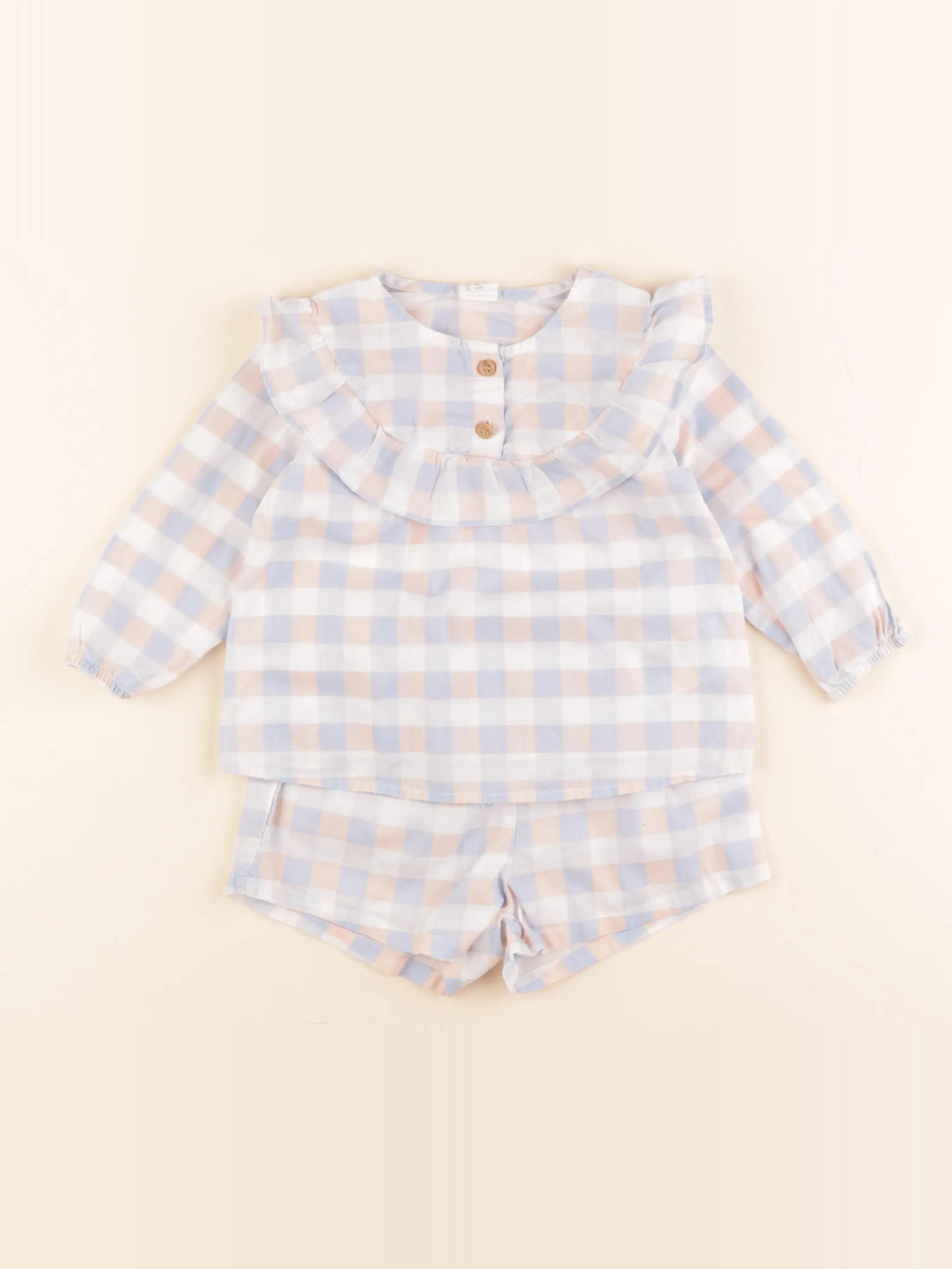 H&M - ensemble multicolore - 6/9 mois