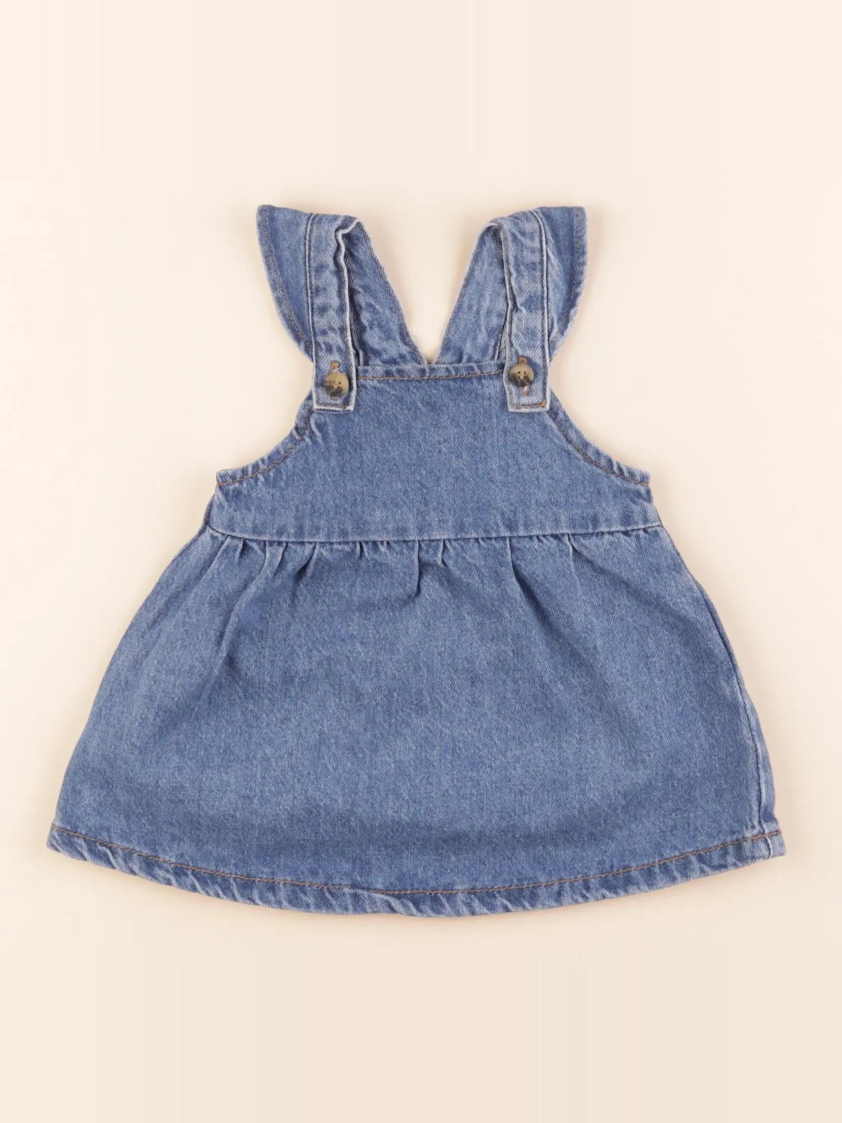 Zara - robe bleu - 6/9 mois