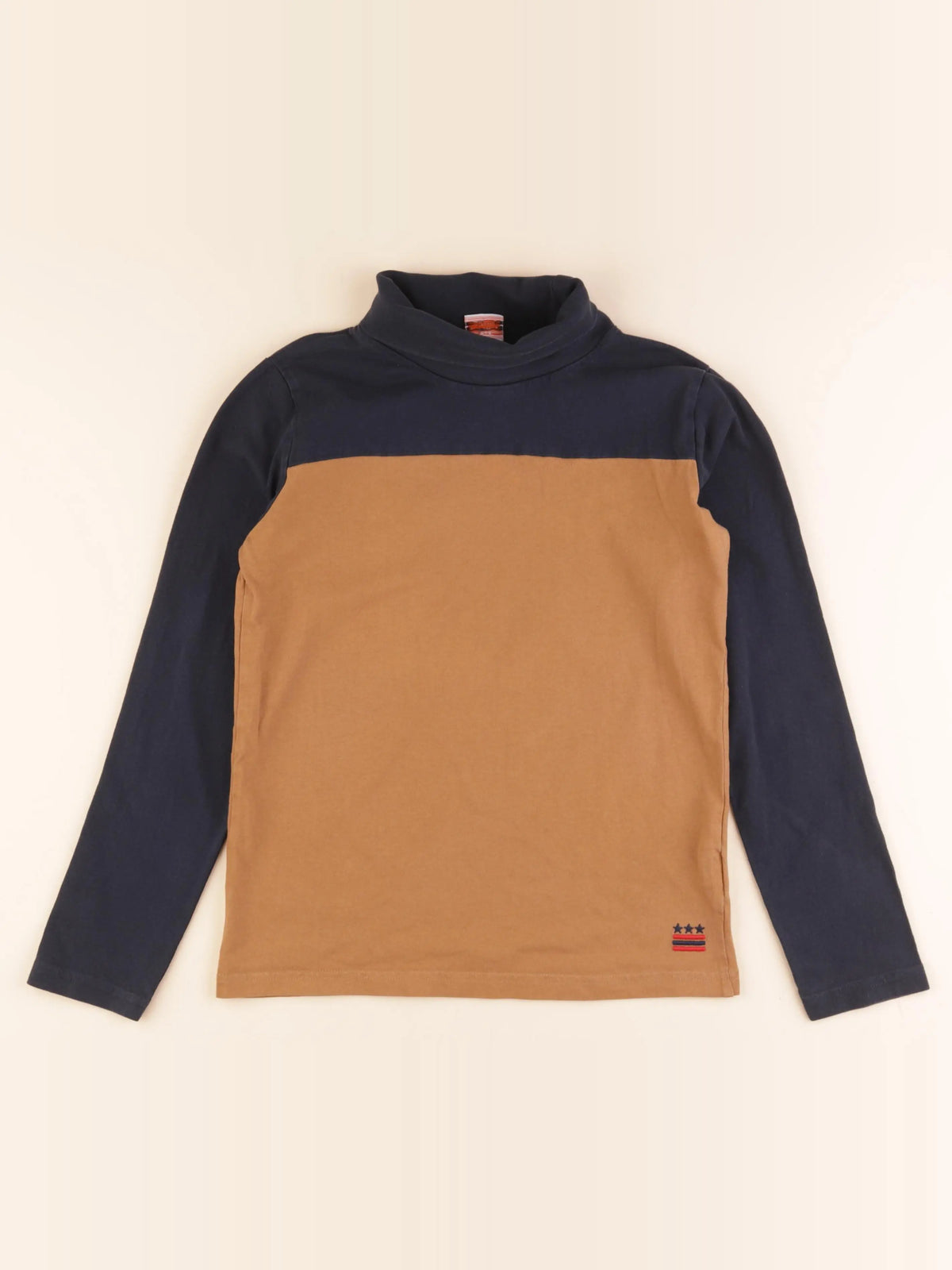Tape à l'oeil - sous-pull marron - 12 ans