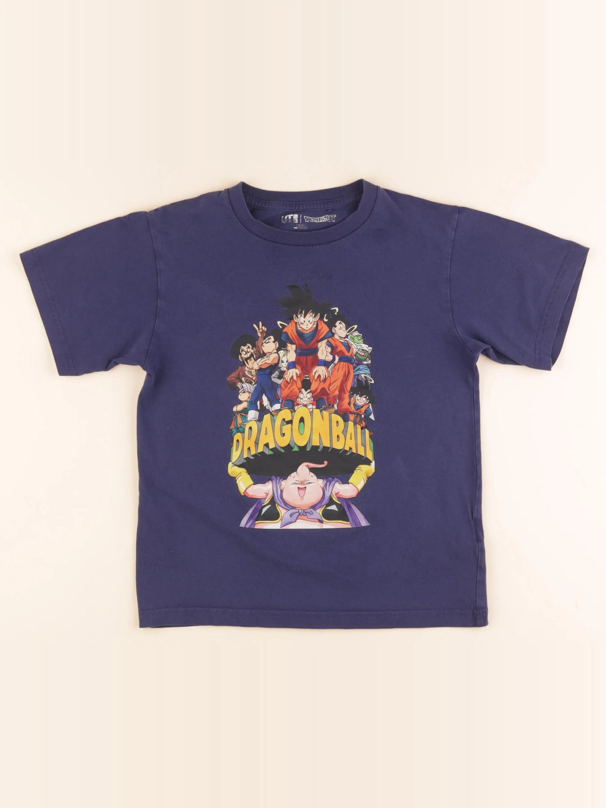 Uniqlo - tee-shirt bleu - 8/9 ans