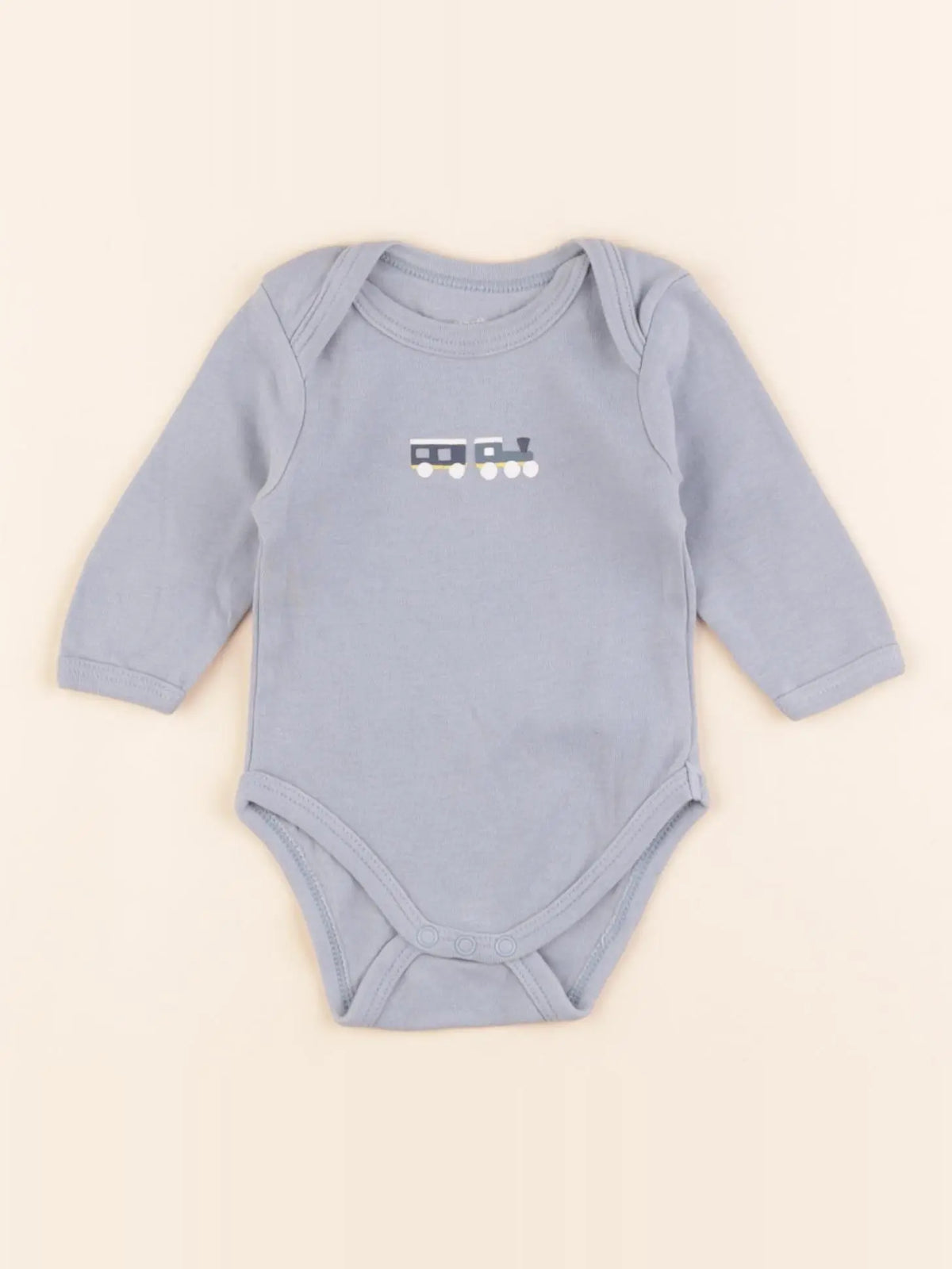 Vertbaudet - body bleu - 1 mois