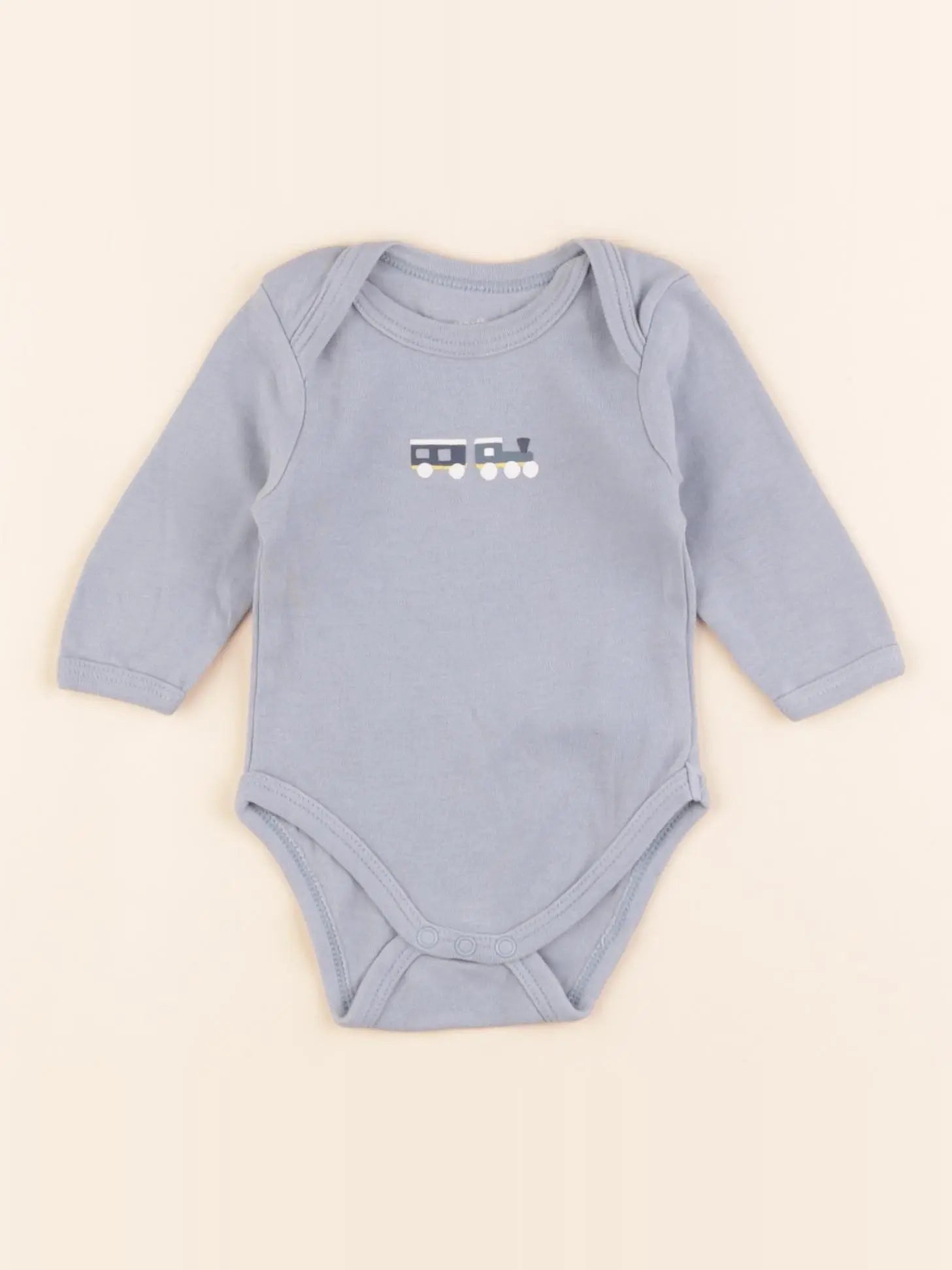 Vertbaudet - body bleu - 1 mois