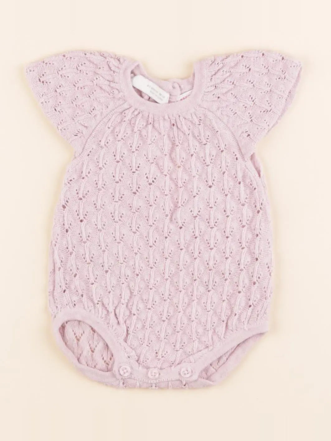 Zara - combinaison rose - 0/1 mois