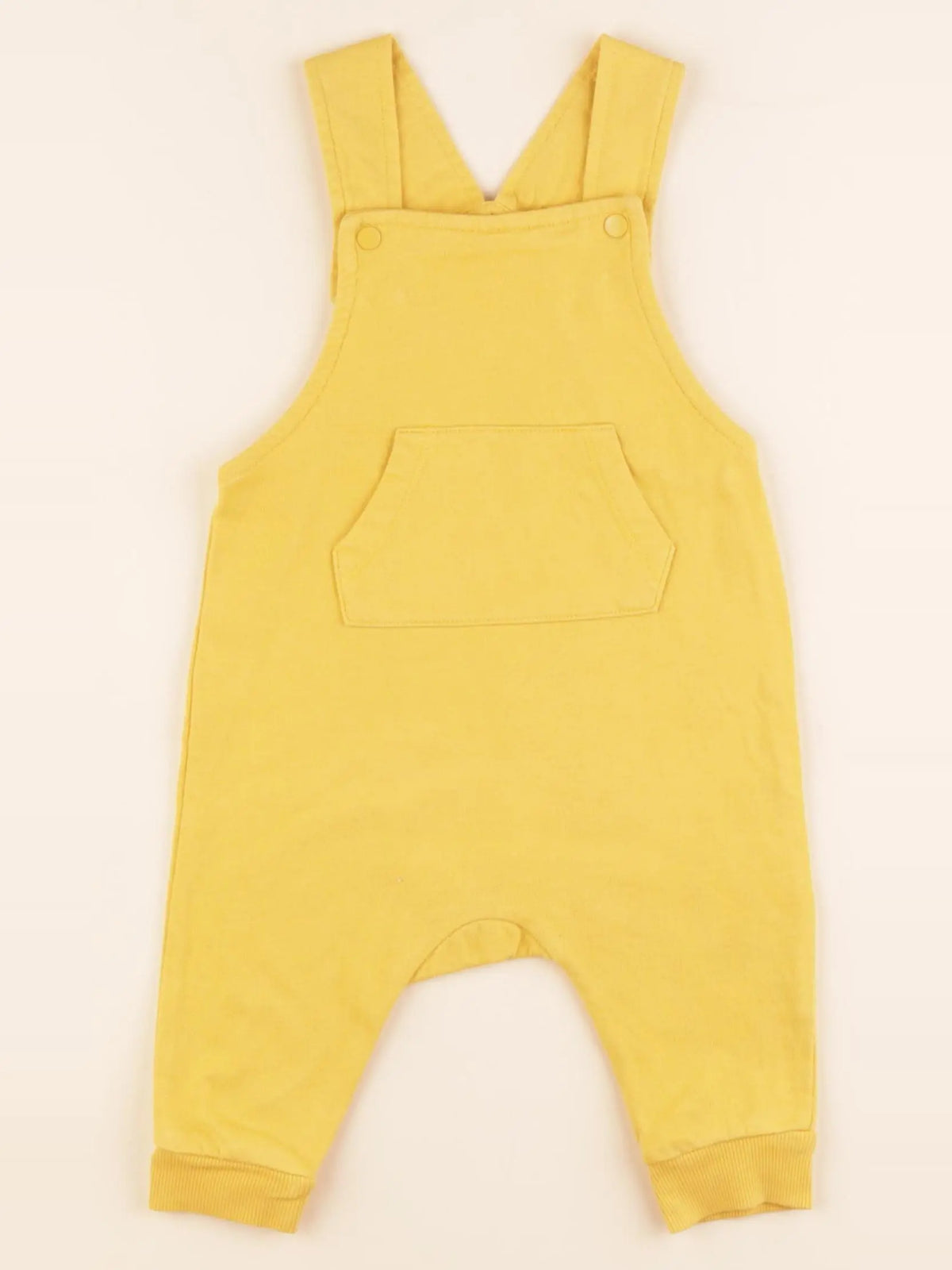 H&M - salopette jaune - 4/6 mois