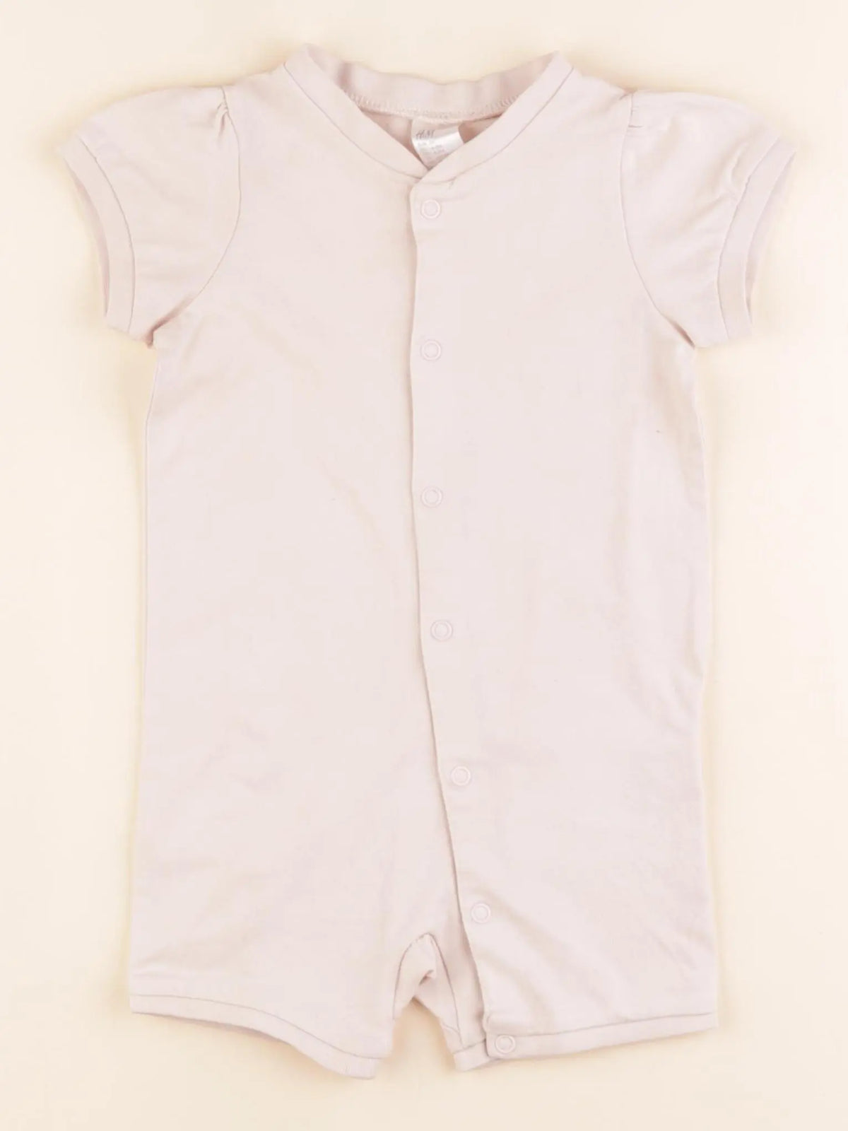 H&M - combinaison beige - 4/6 mois