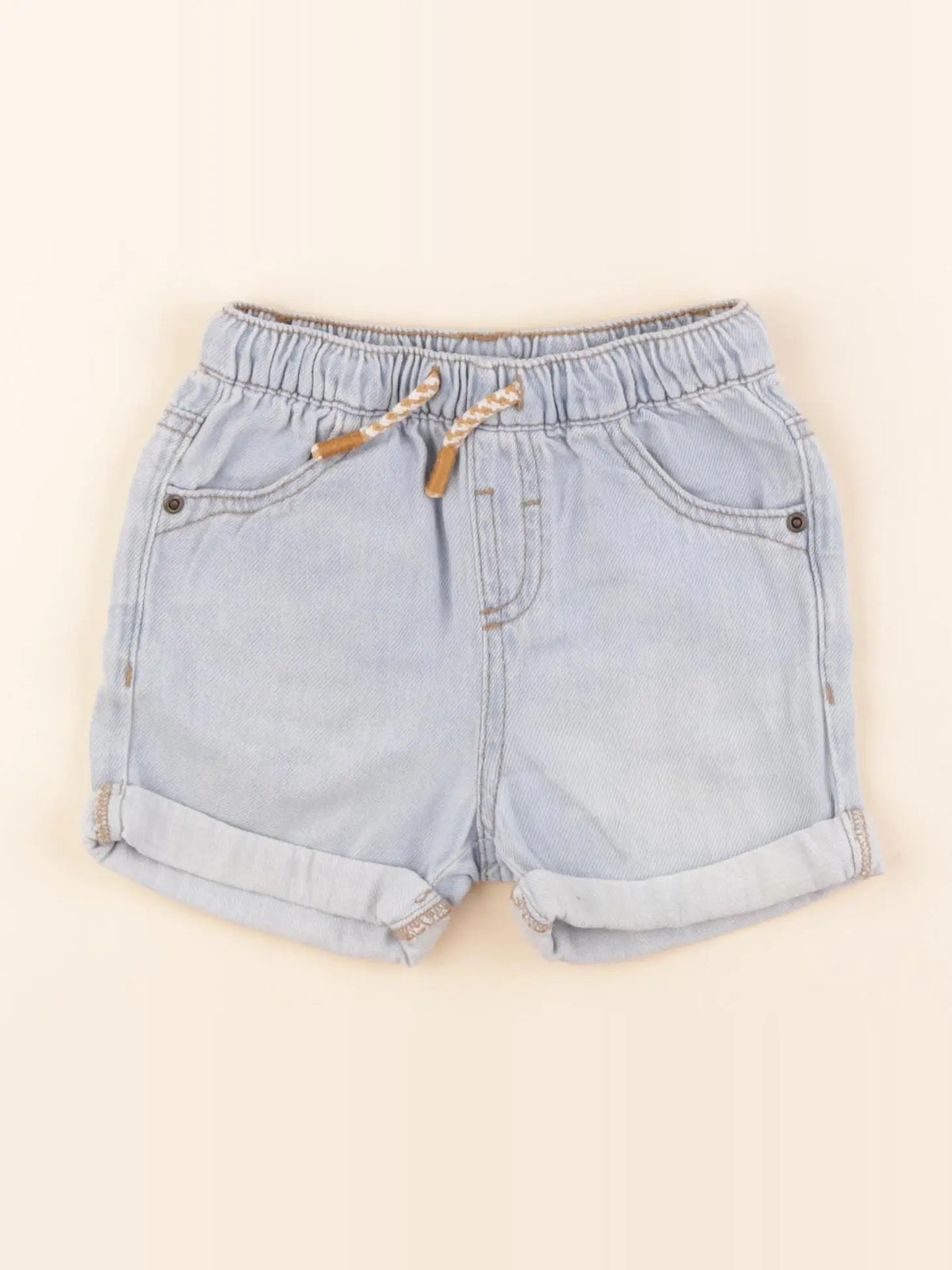 Vertbaudet - short bleu - 24 mois