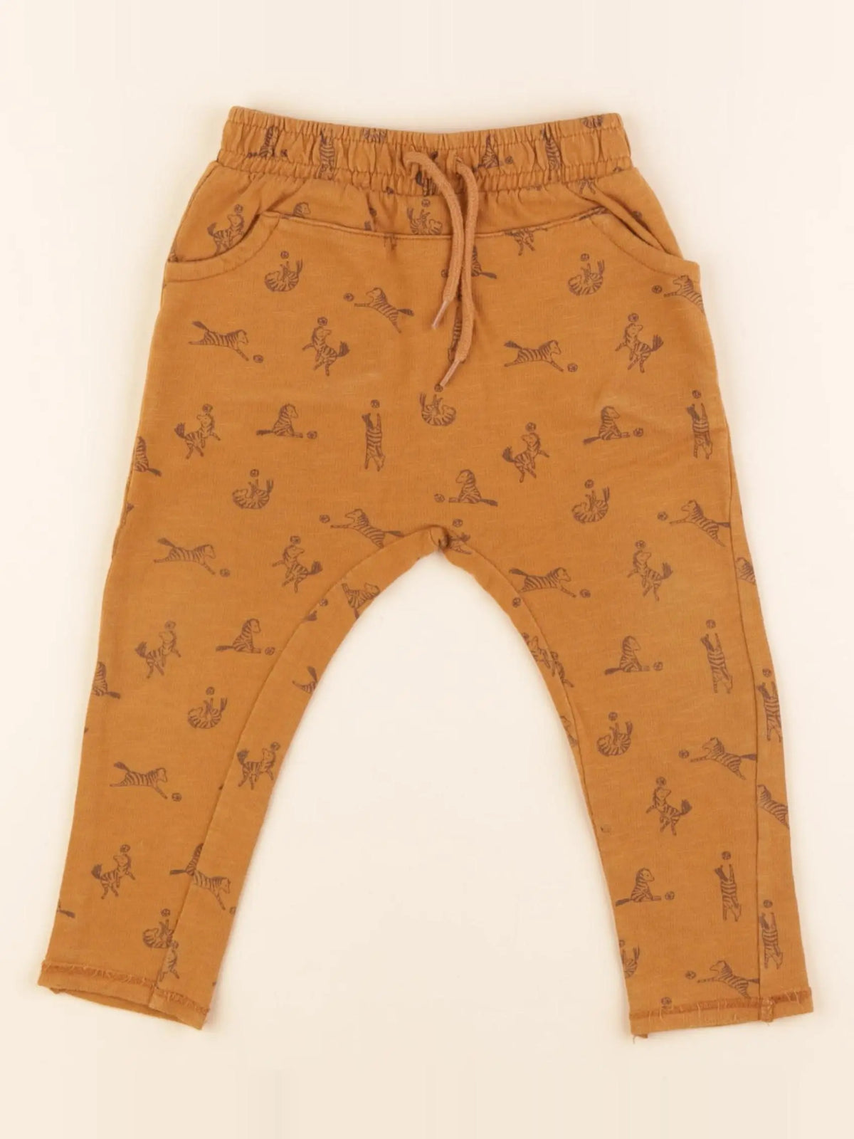 Vertbaudet - jogging marron - 18 mois