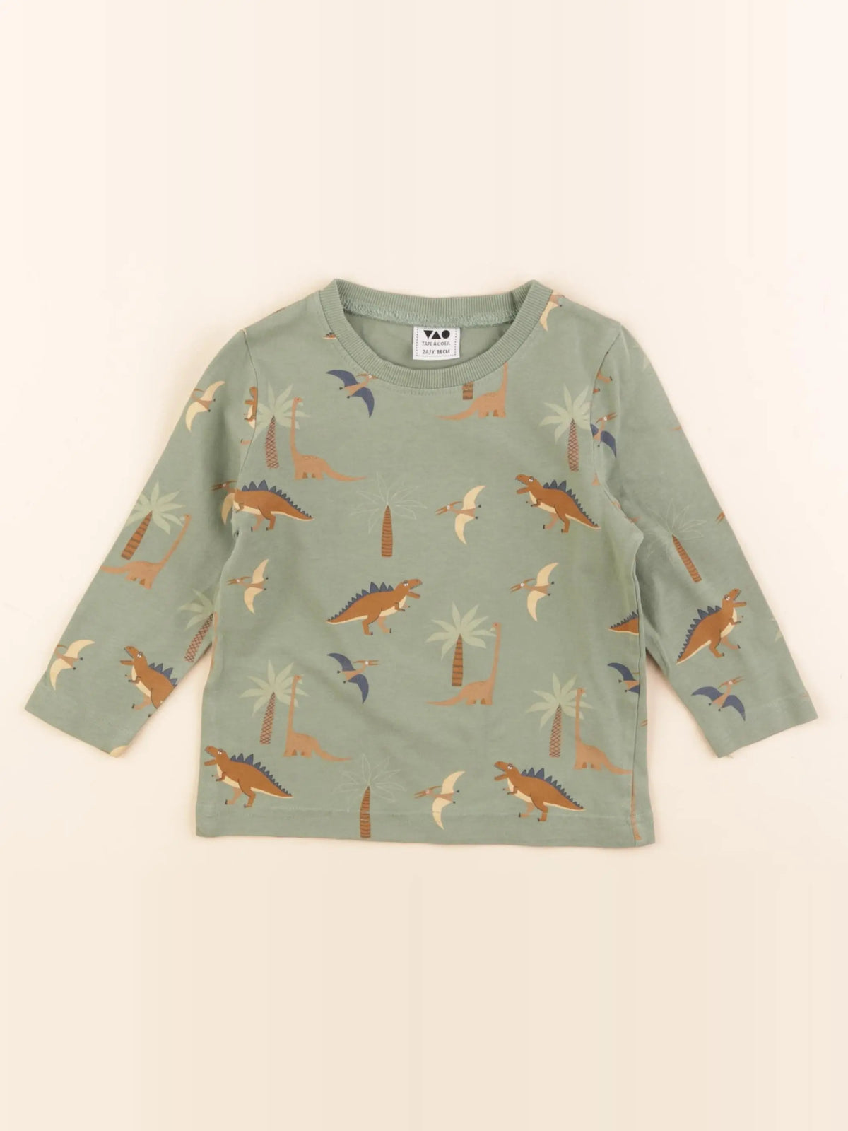 Tape à l'oeil - tee-shirt vert - 2 ans
