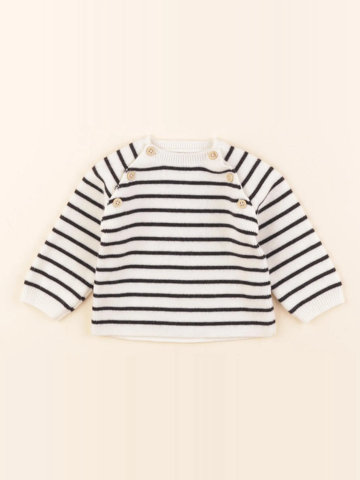 Boutchou - pull bleu - 6 mois