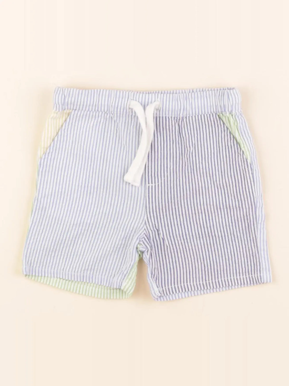 Boutchou - short bleu - 9 mois