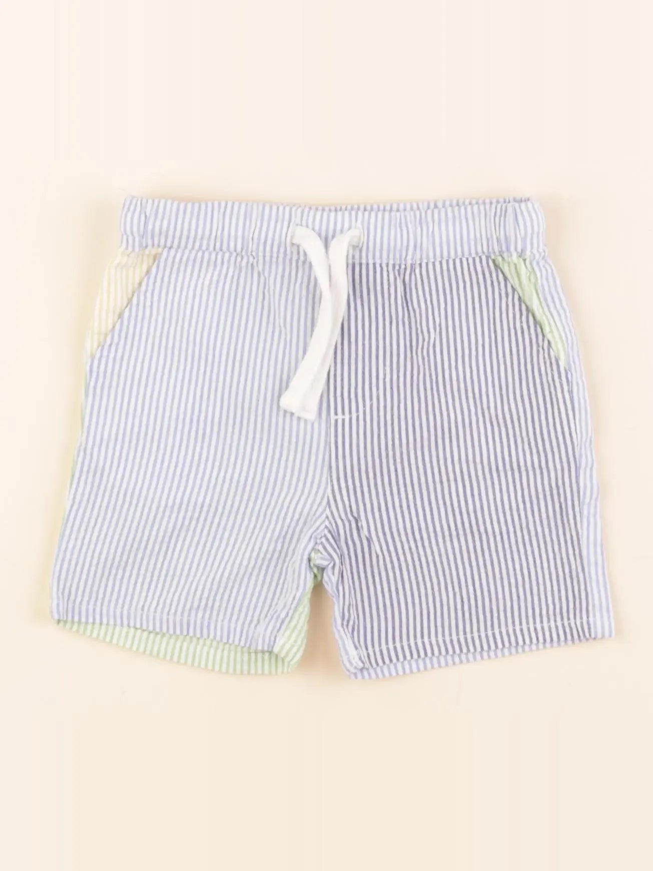 Boutchou - short bleu - 9 mois