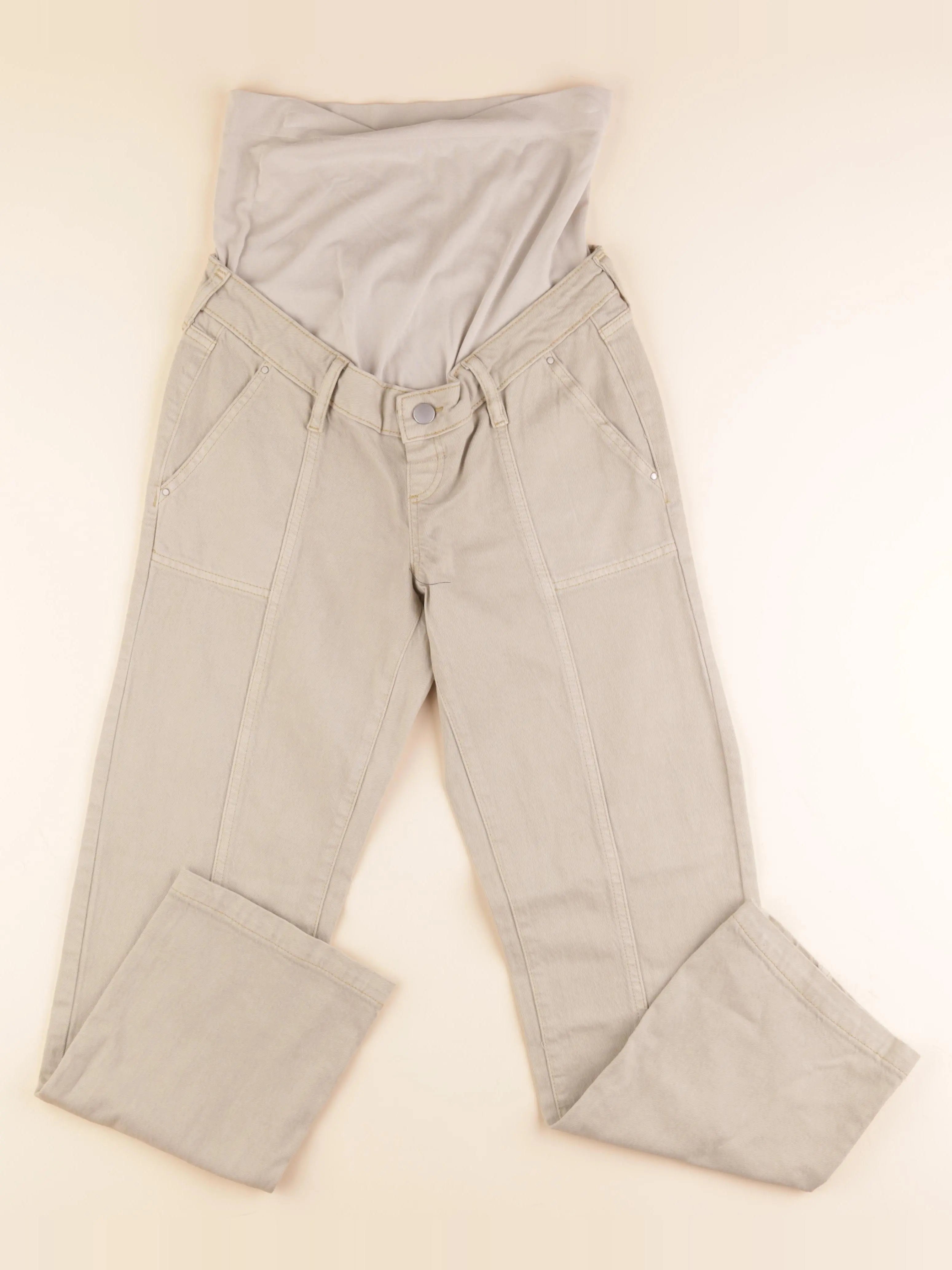 Seraphine - jean grossesse beige - 36