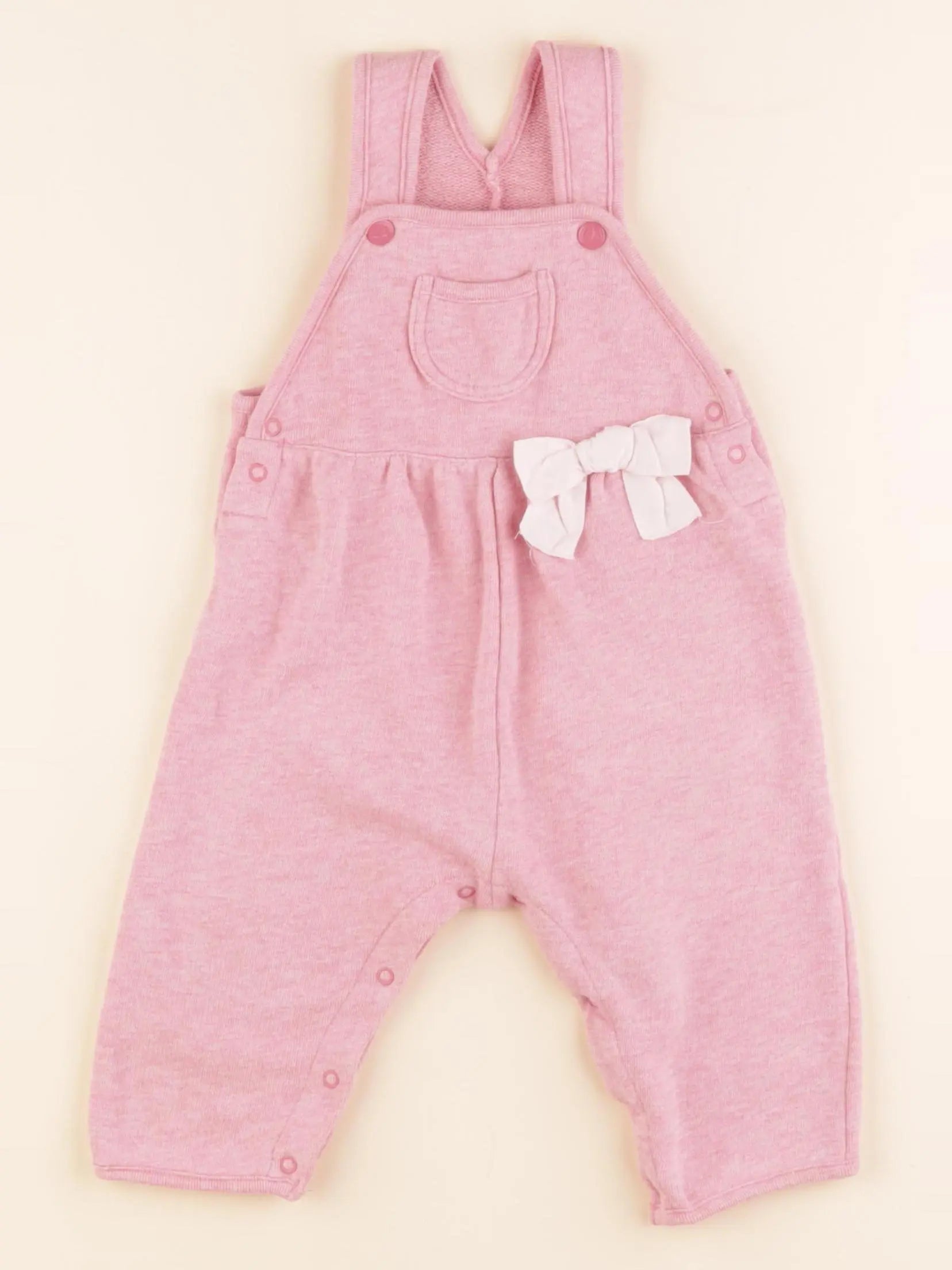Petit Bateau - combinaison rose - 6 mois